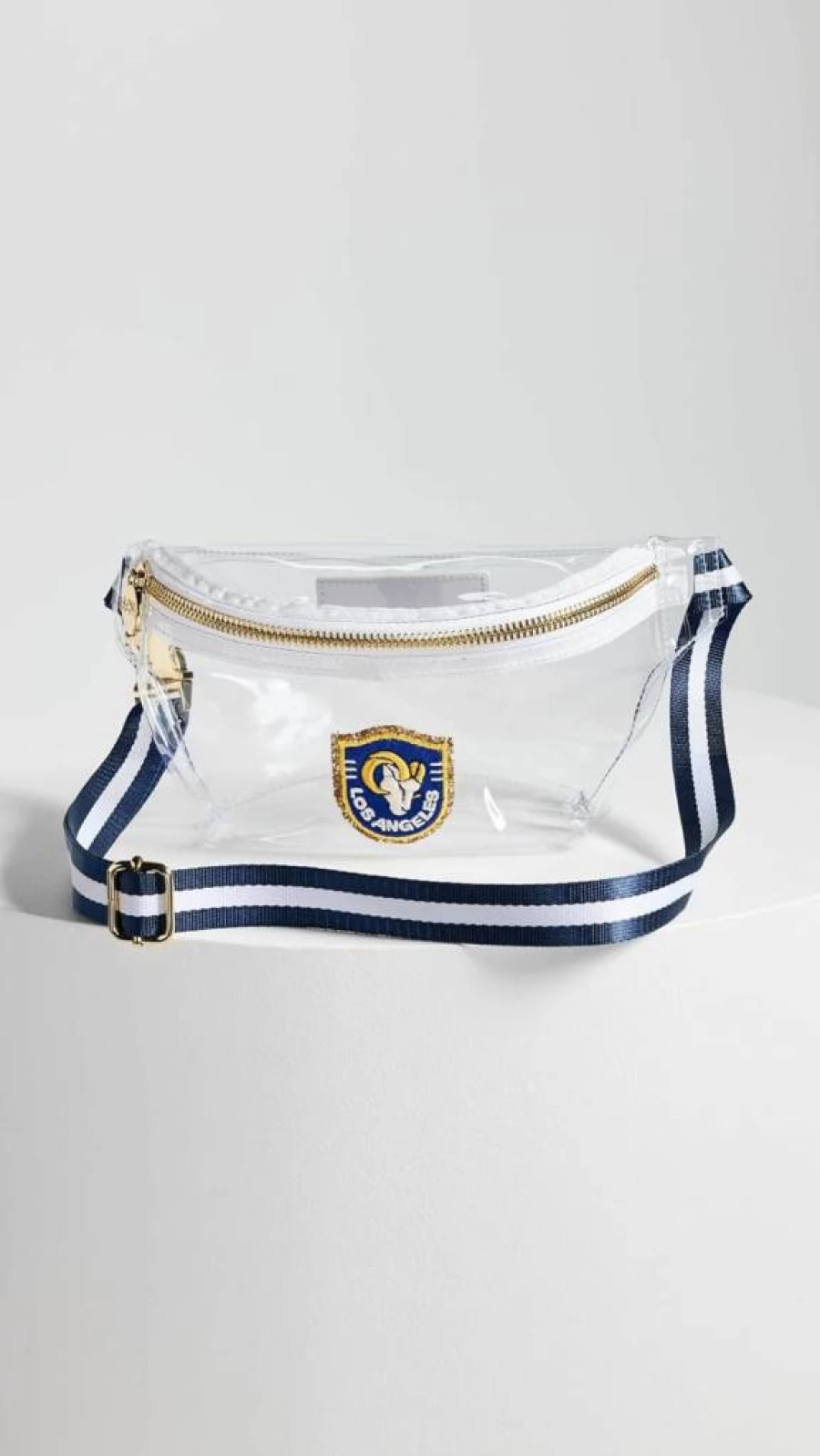 Stoney Clover Lane NFL Los Angeles Rams Clear Waist Bag for Women – Stylish Fanny Pack