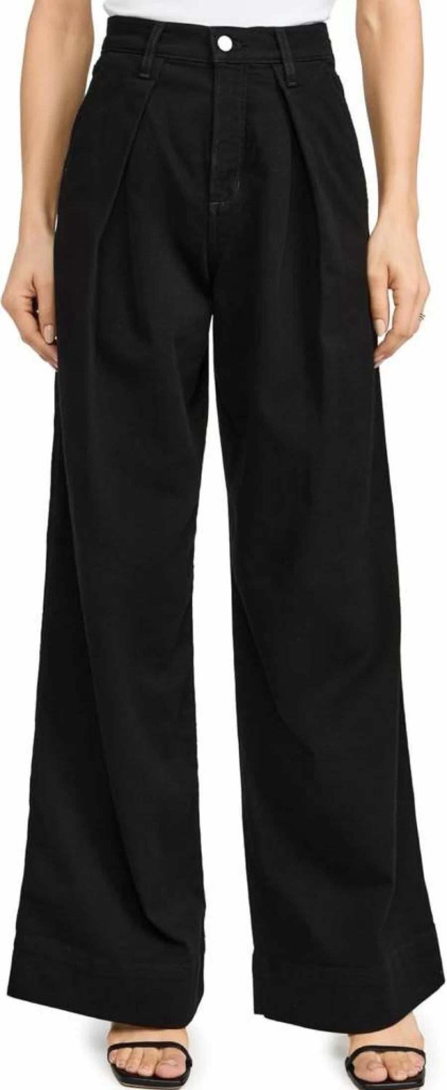Joe's Pleated Denim Trousers for Men & Women | Stylish Comfort Fit Jeans