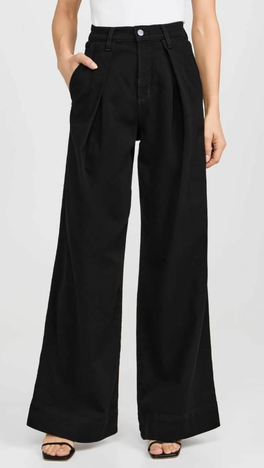 Joe's Pleated Denim Trousers for Men & Women | Stylish Comfort Fit Jeans
