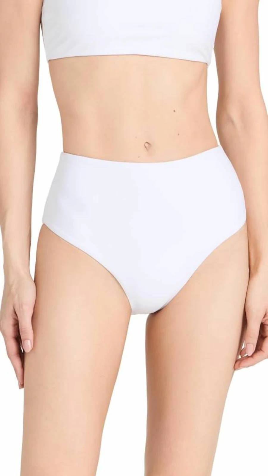 JADE Swim Women's High-Waisted Bikini Bottoms - Stylish & Comfortable Swimwear