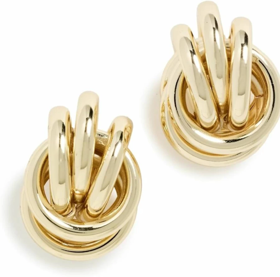 SHASHI Women's Derek Hoop Earrings - Sterling Silver Dangle Earrings for Women