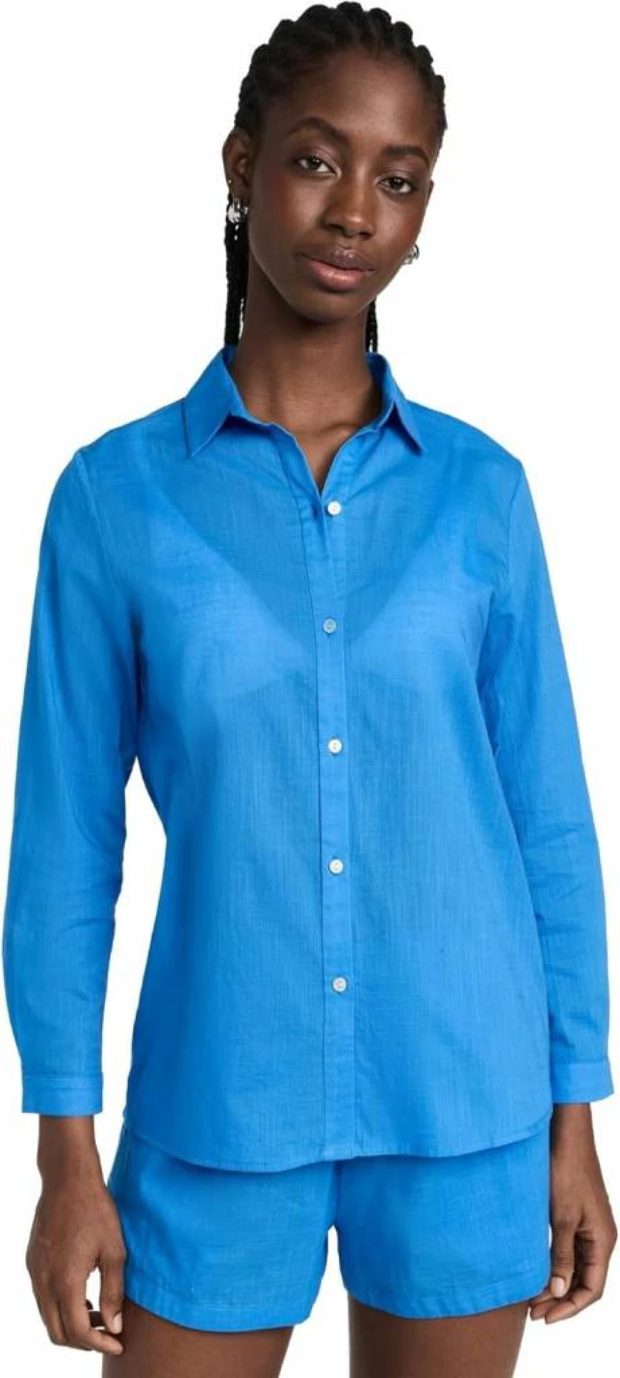 Playa Lucila Women's Stylish Button Down Shirt for Casual & Office Wear
