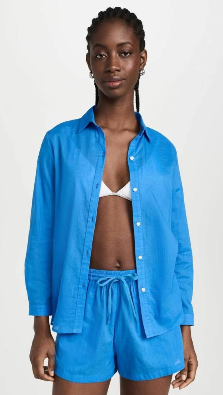 Playa Lucila Women's Stylish Button Down Shirt for Casual & Office Wear