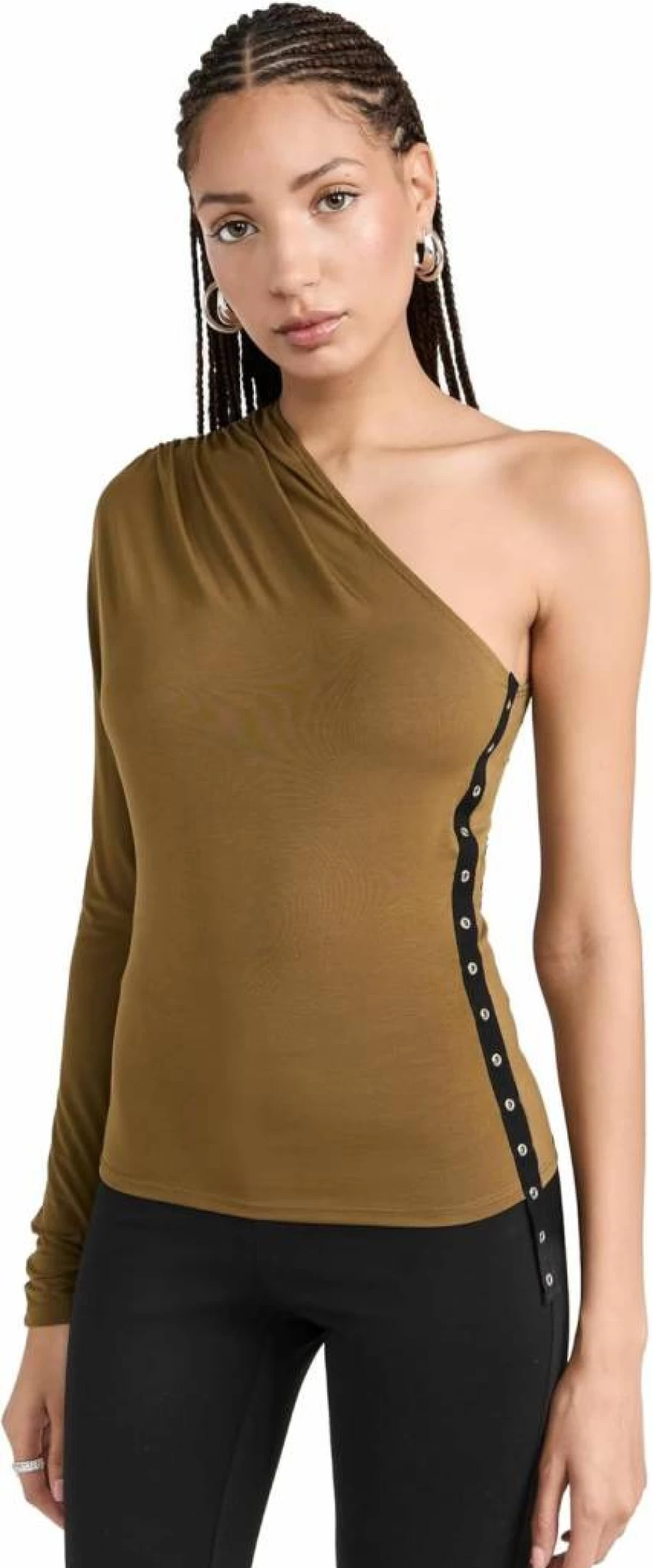 Miaou Katia Women's Vintage Floral Blouse - 90s Inspired Corset Top for Women