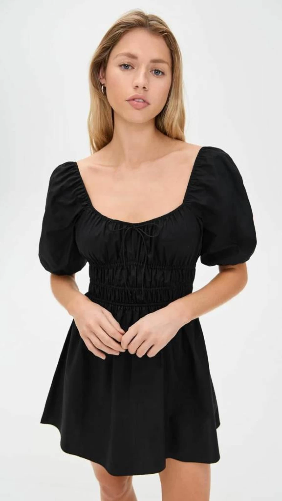 FAITHFULL THE BRAND Women's Sophia Mini Dress - Flowy Boho Summer Dress with Floral Print