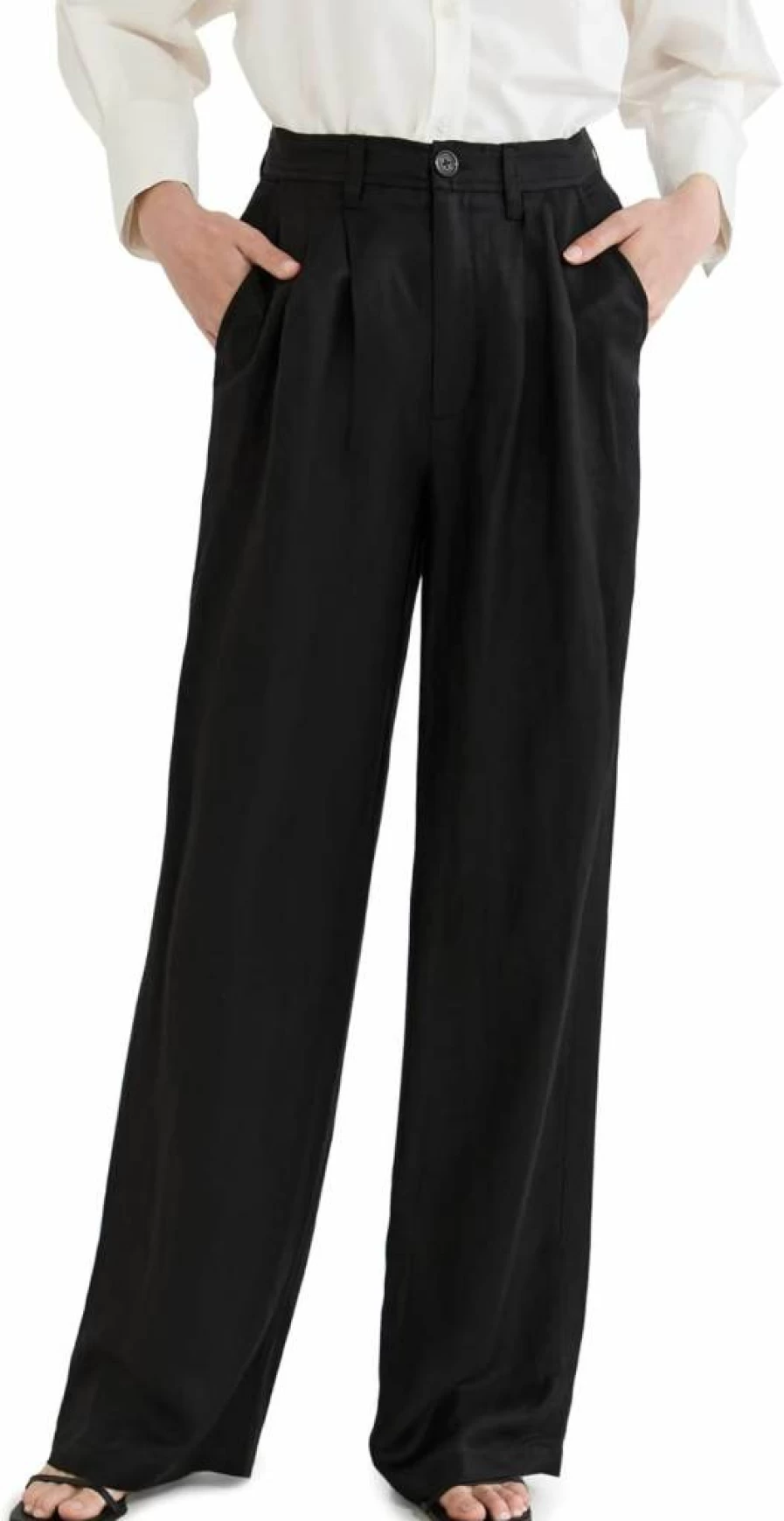 ANINE BING Women's Carrie High-Waisted Pants - Premium Comfort & Style