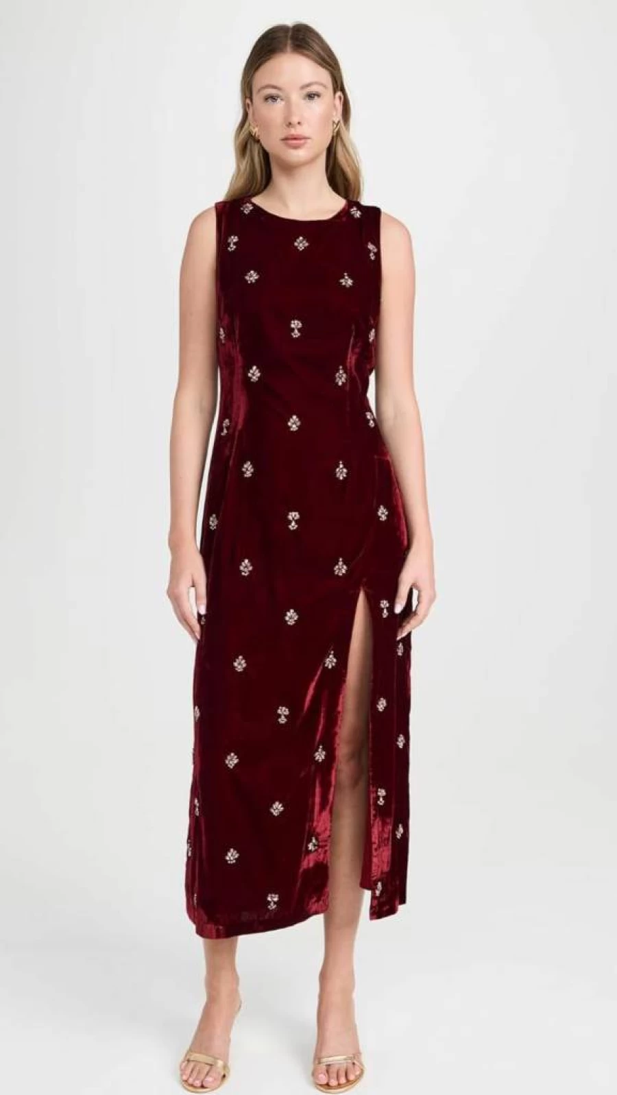 Misa Women's Delaney Velvet Dress - Elegant Velvet Party Dress for Women
