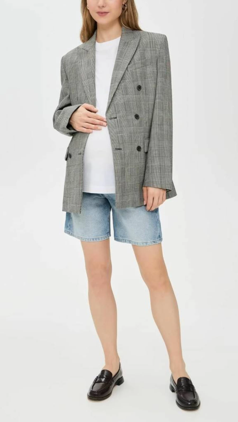 DL1961 Women's Taylor Ultra High Rise 7" Denim Shorts | Stretch Comfort Fit
