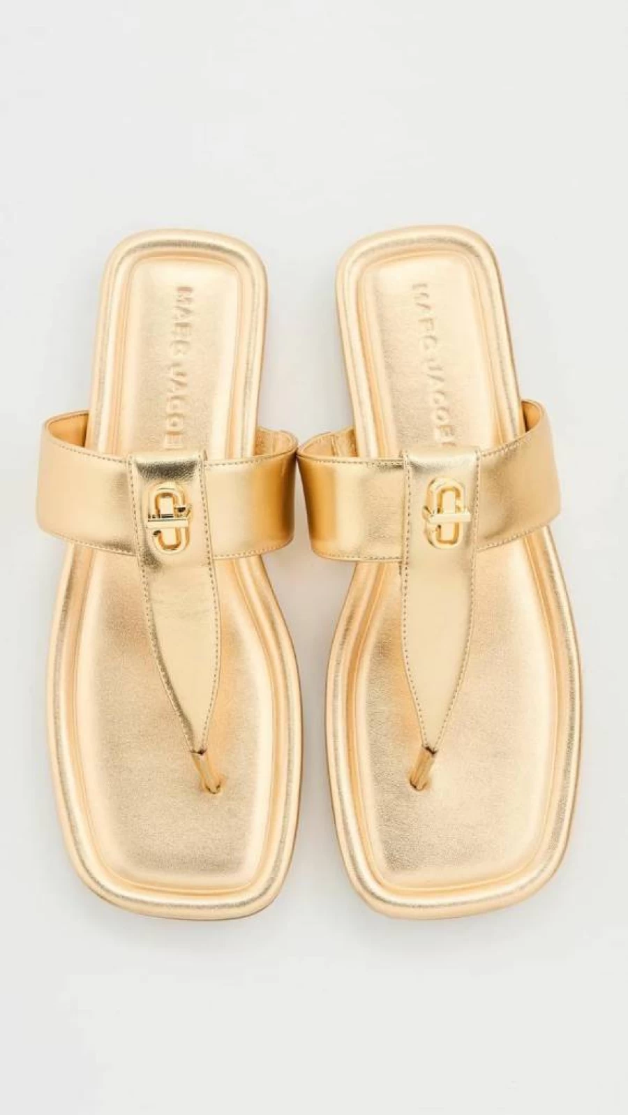 Marc Jacobs Women's The Dual T Strap Sandals | Fashionable & Comfortable Footwear