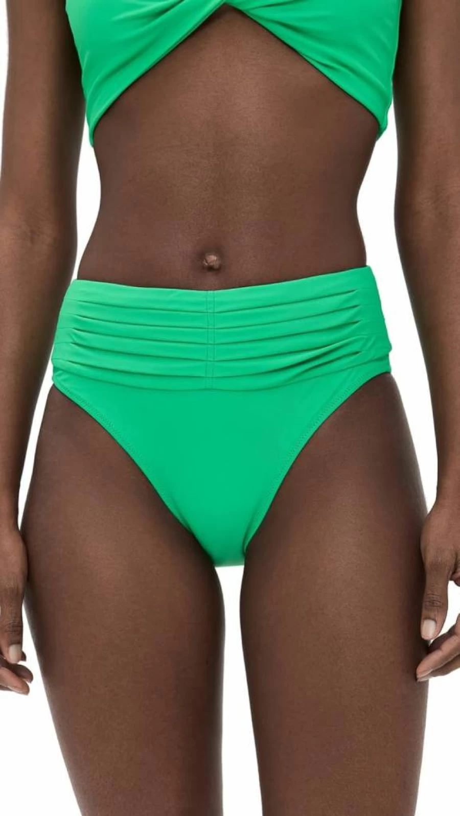 Ramy Brook Women's Ivo Bikini Bottoms | High-Waisted Swimwear | Premium Beach Shorts