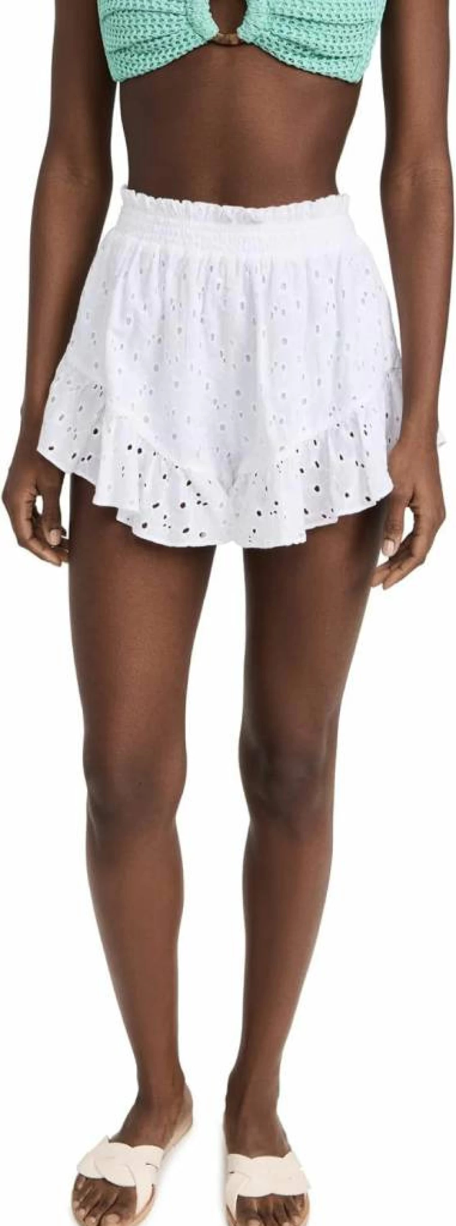 Playa Lucila Women's Ruffle Shorts - Stylish & Comfortable Summer Shorts for Women