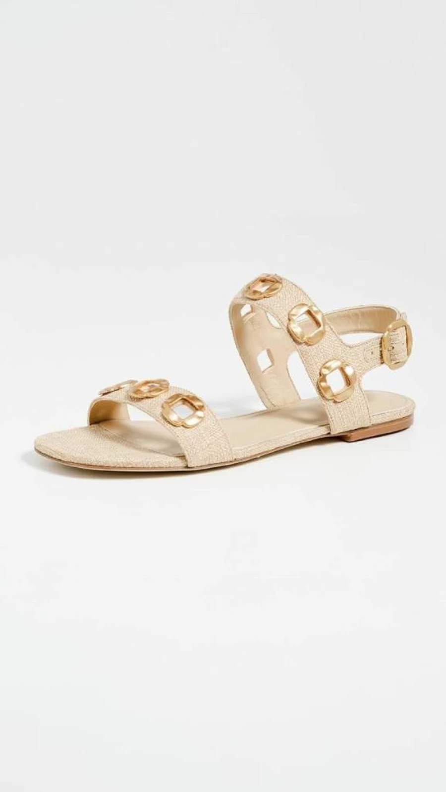 Larroude Women's Milan Sandals – Stylish Summer Leather Slide Sandals for Women