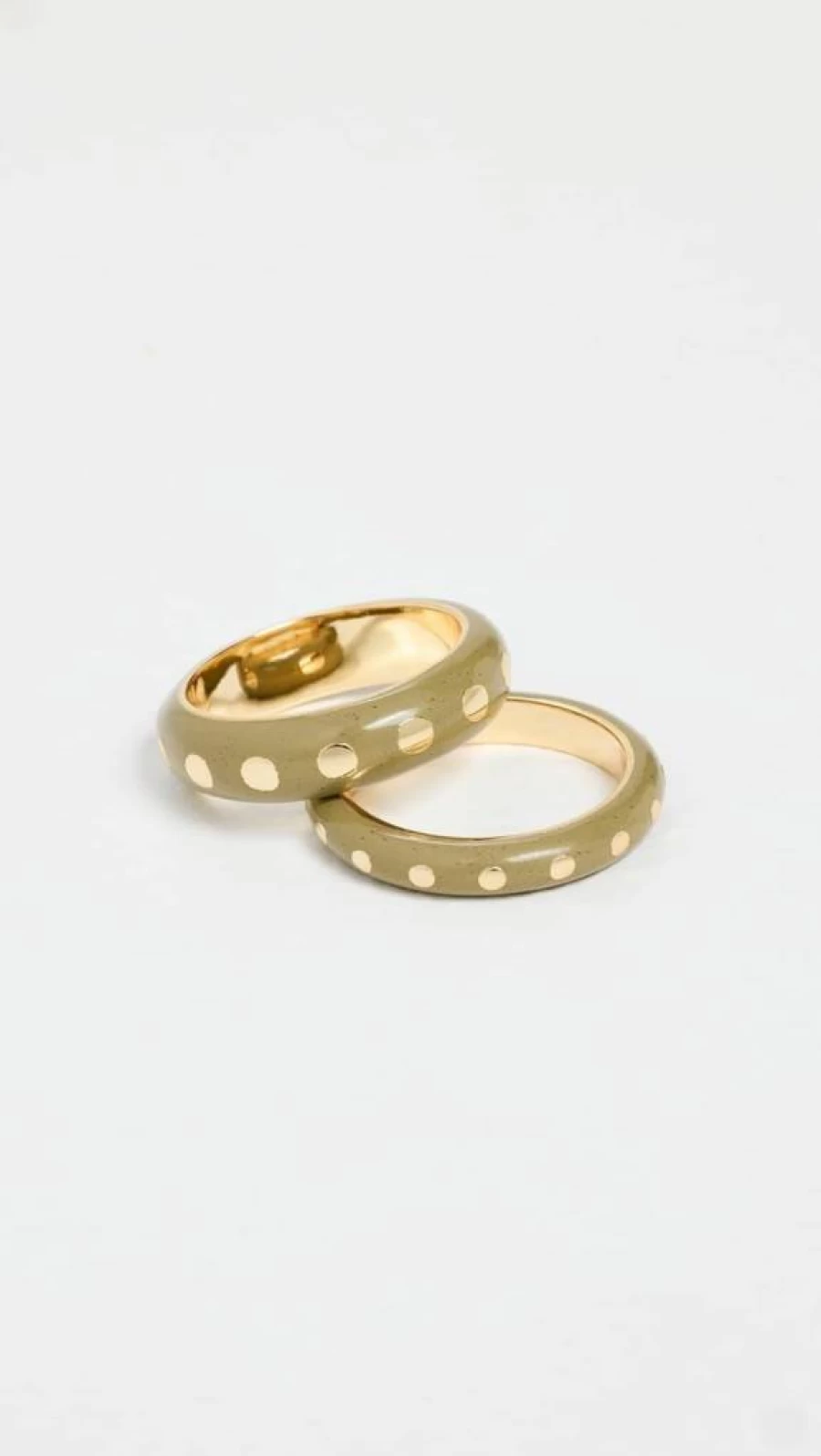 Gorjana Asher Ring Set for Women - Sterling Silver Stackable Rings - Minimalist Jewelry Gift