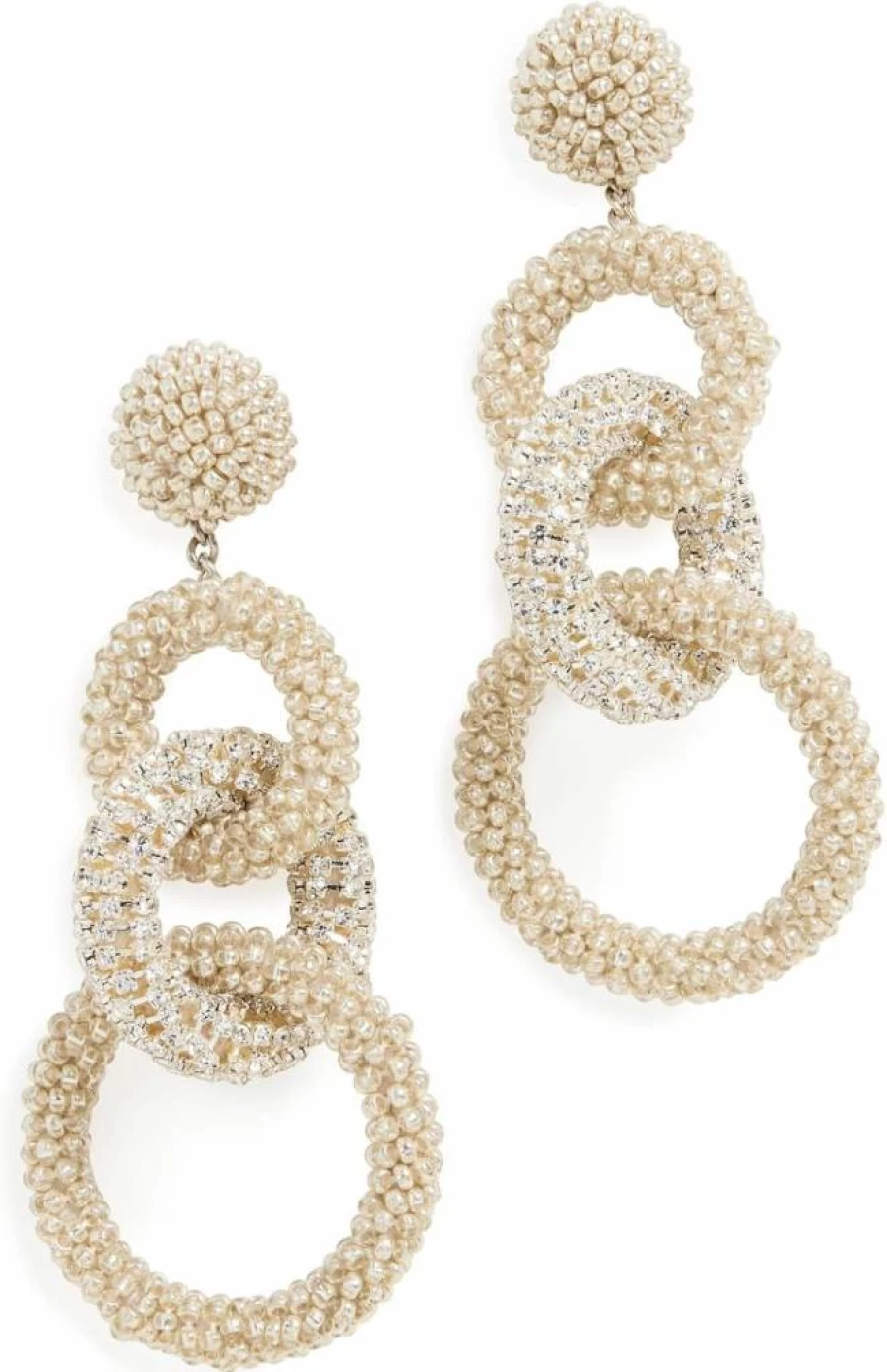 Deepa Gurnani Sienna Earrings for Women – Elegant and Stylish Hoop Earrings