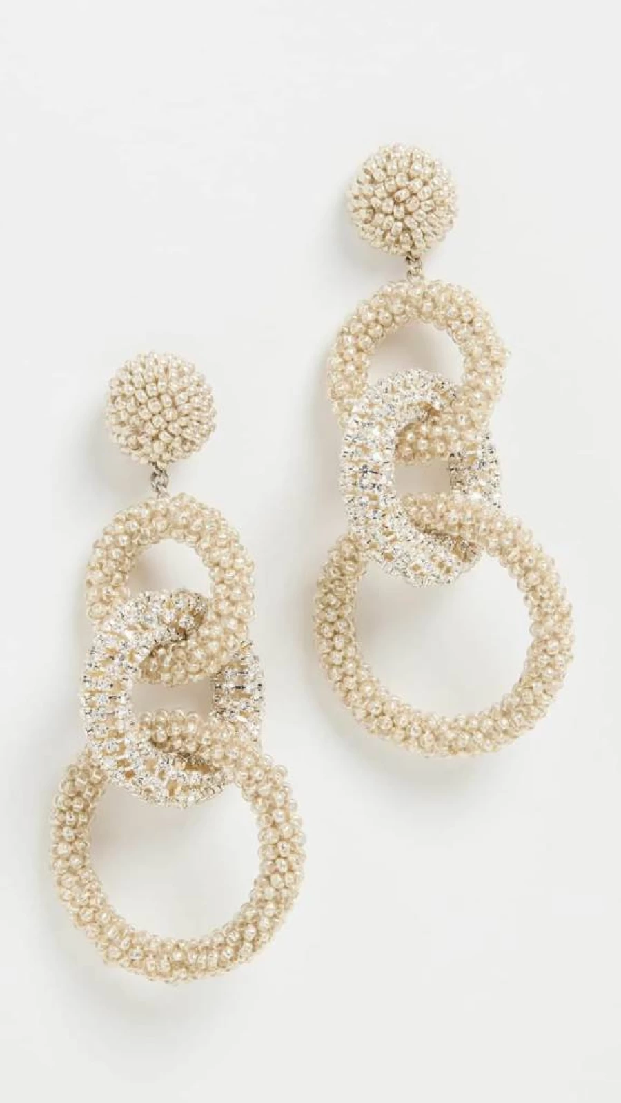 Deepa Gurnani Sienna Earrings for Women – Elegant and Stylish Hoop Earrings