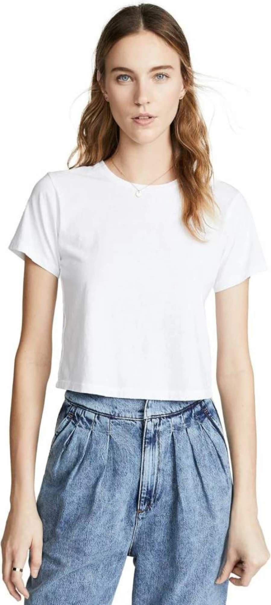 AMO Women's Vintage Babe Tee - Soft Cotton Short Sleeve T-Shirt for Women