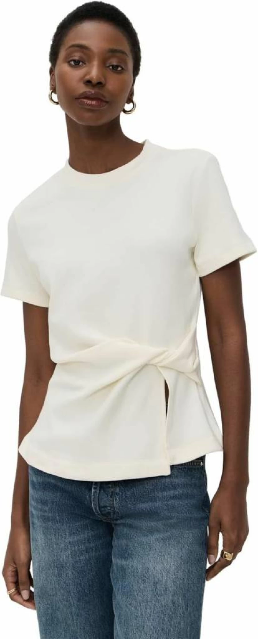 Tanya Taylor Women's Solid Carlita Top - Elegant Casual Blouse