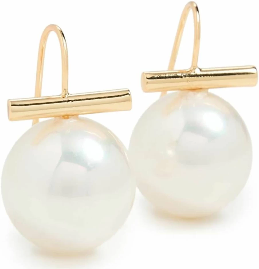 SHASHI Women's Pearl Stud Earrings - Giselle Elegant Pearl Earrings for Women