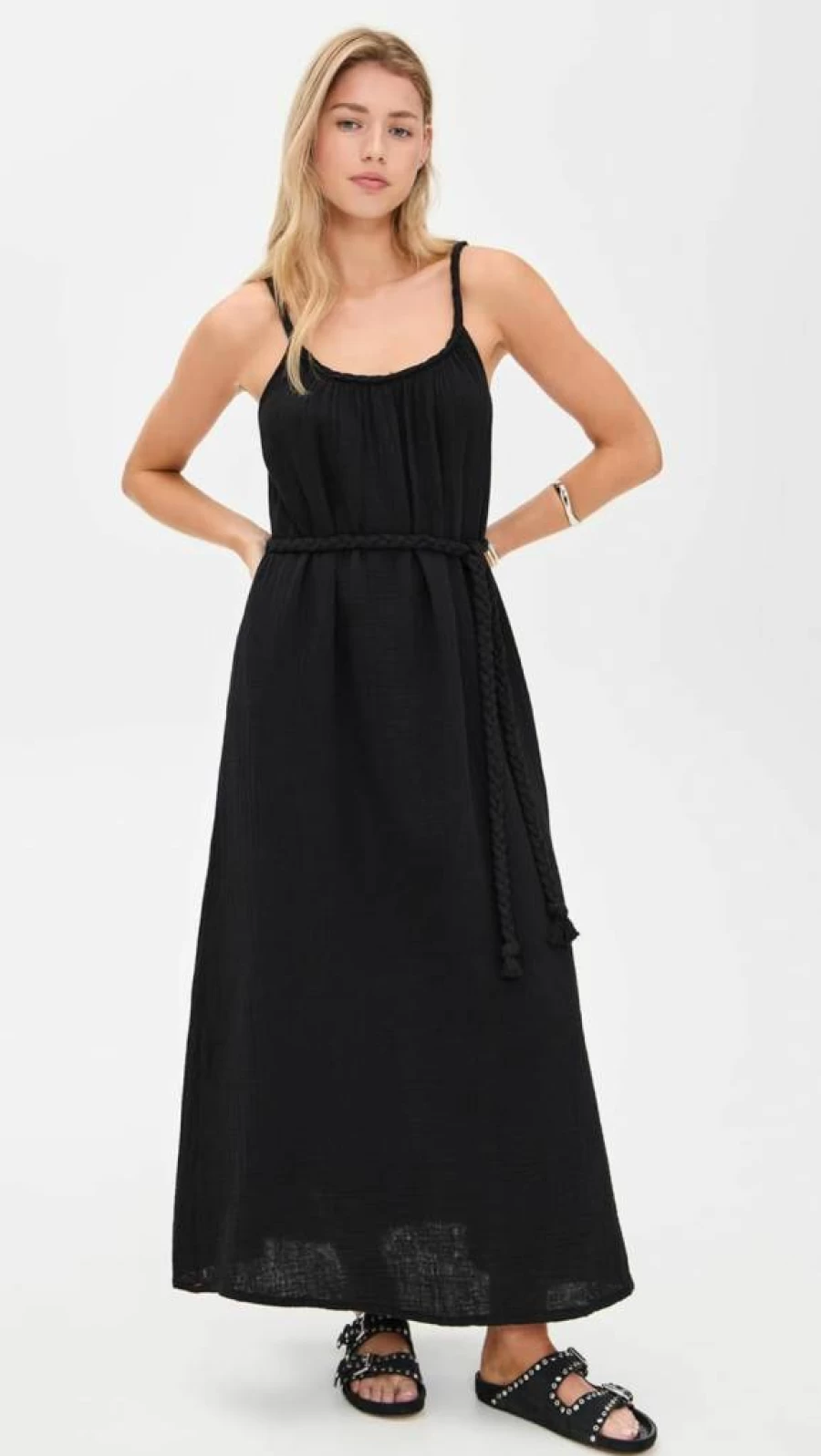 XIRENA Women's Braided Dress - Stylish Summer Boho Chic Maxi Dress for Women