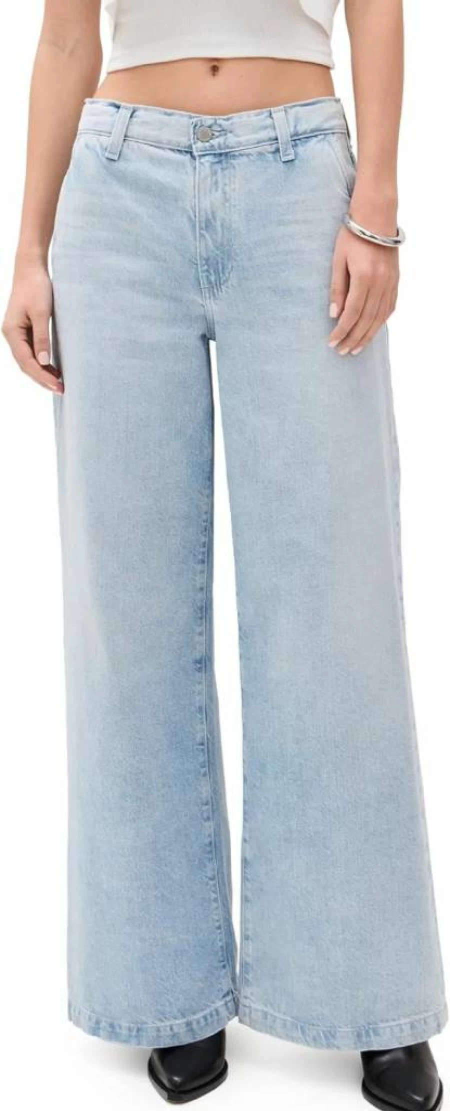 AG Adriano Goldschmied Women's Stella High-Rise Skinny Jeans - Classic Blue Denim Pants