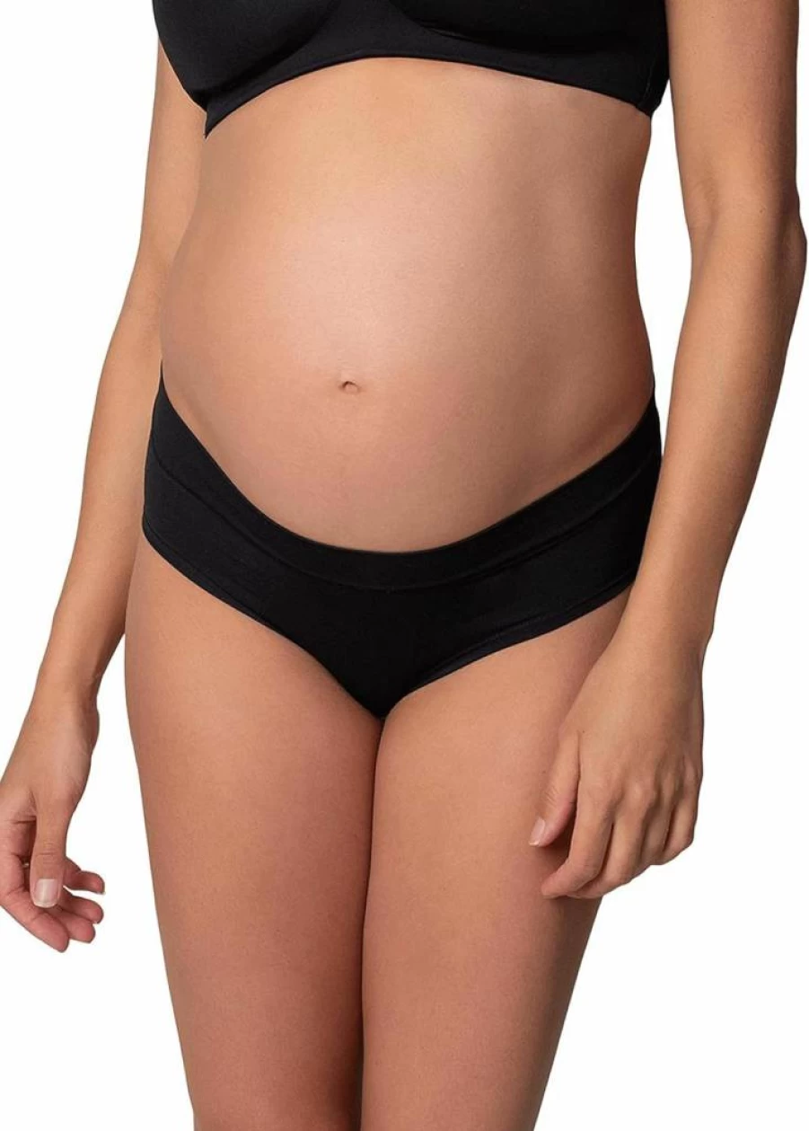 Ingrid & Isabel Women's Maternity Underwear 3-Pack - Soft Pregnancy Panties for Comfort & Support