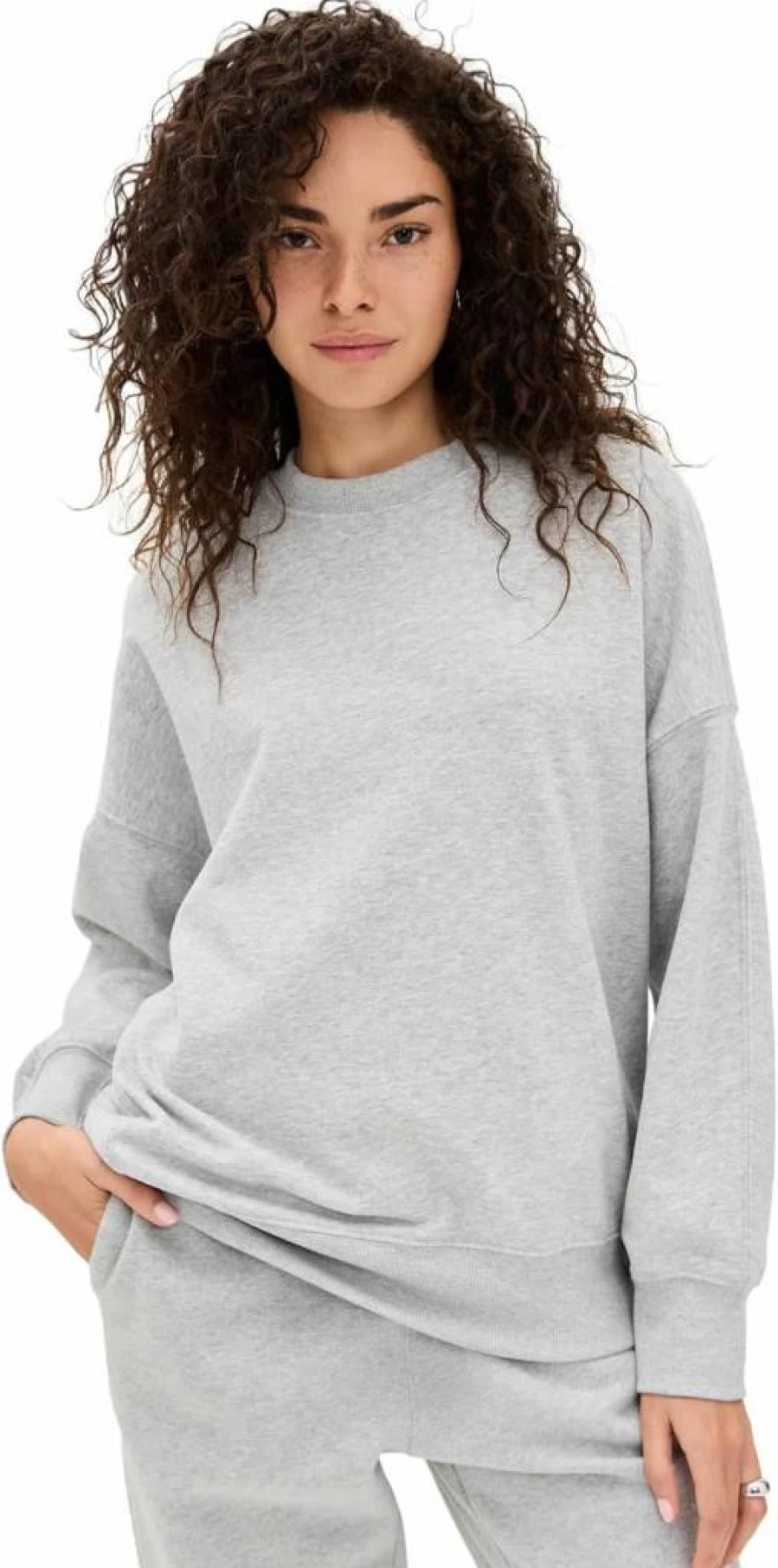 Beyond Yoga Women's Solstice Oversized Sweatshirt - Cozy Fleece Pullover for Yoga & Lounge