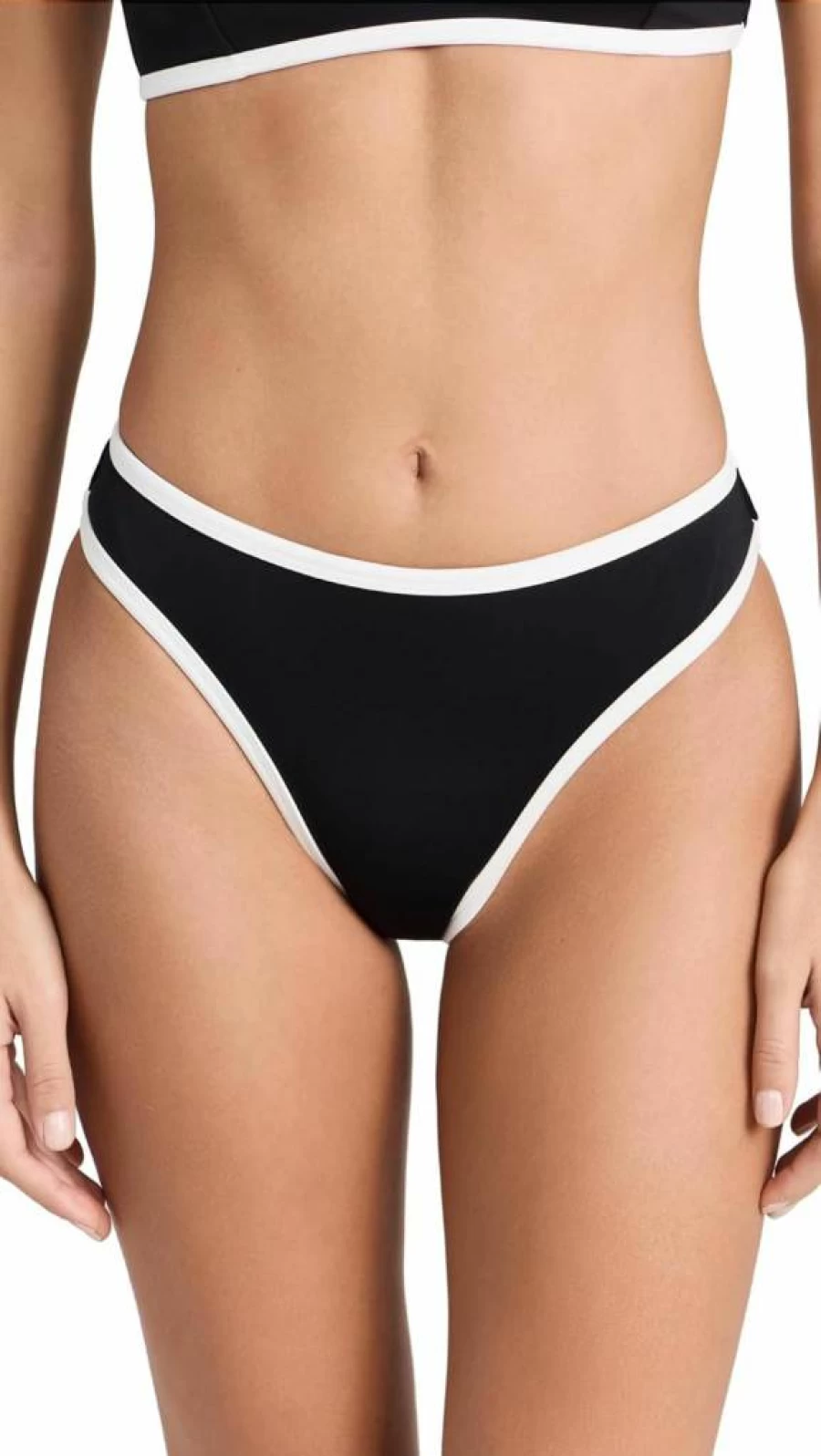 Good American Women's High-Waisted Bikini Bottoms - Comfortable & Stylish Swimwear