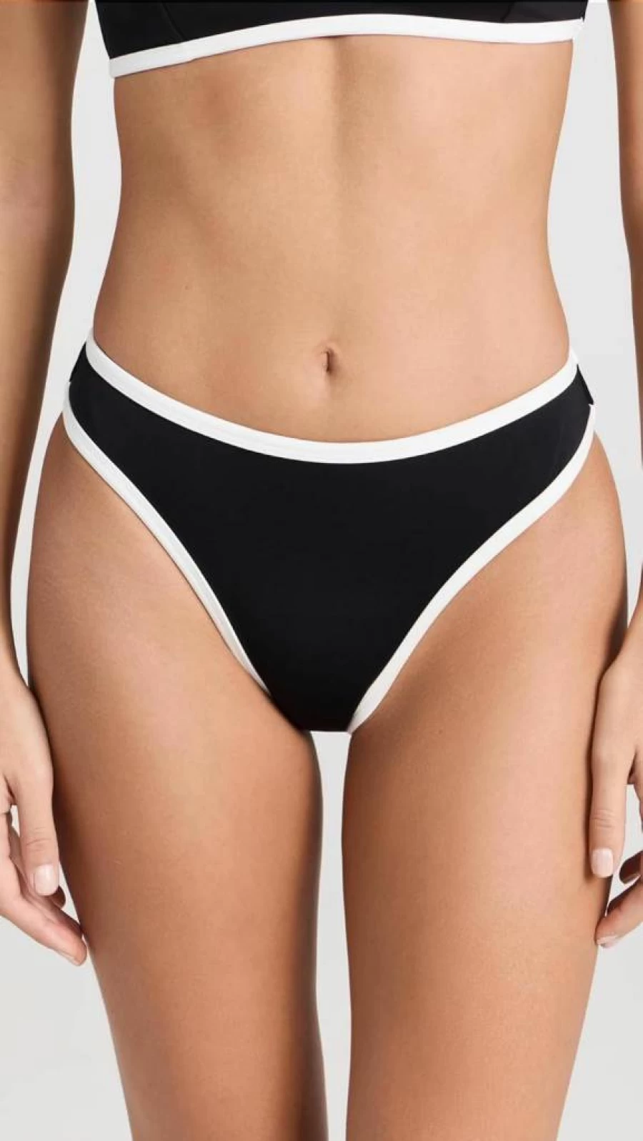 Good American Women's High-Waisted Bikini Bottoms - Comfortable & Stylish Swimwear