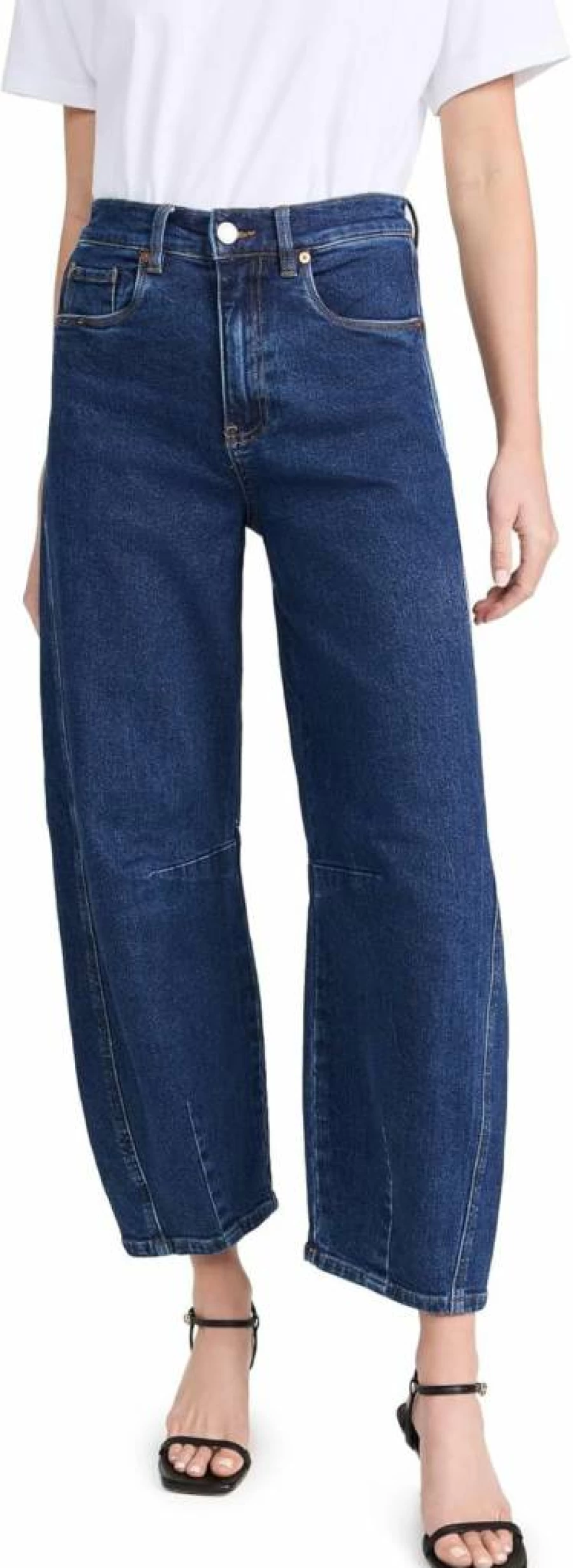 BLANKNYC Women's High-Rise Skinny Jeans - Deep Wash Stretch Denim