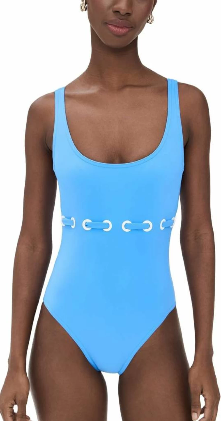 Karla Colletto Women's Lulu One Piece Swimsuit Elegant Monokini Beachwear
