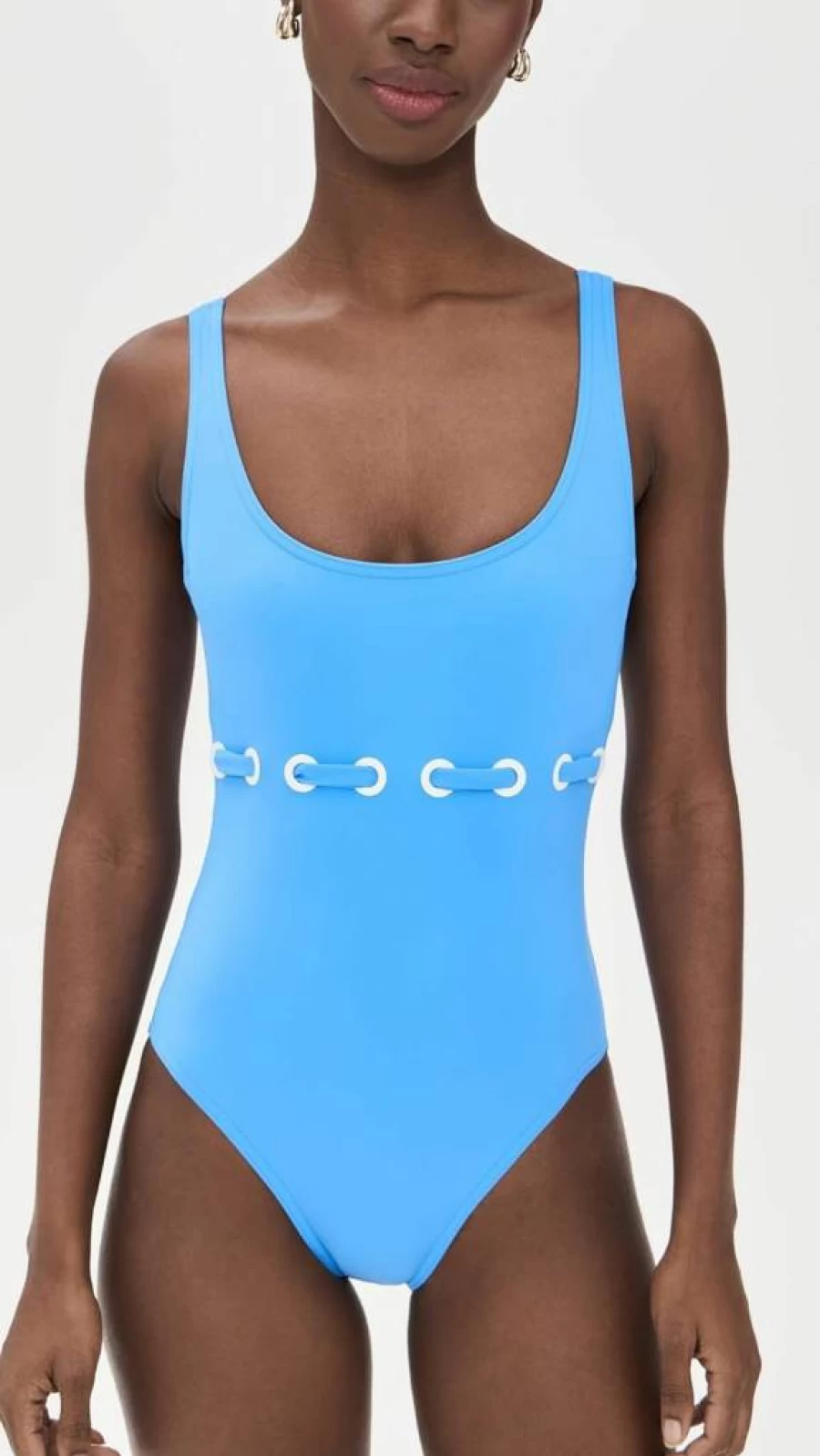 Karla Colletto Women's Lulu One Piece Swimsuit Elegant Monokini Beachwear