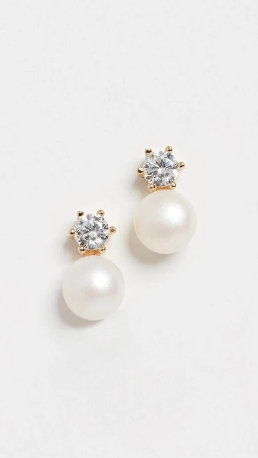 SHASHI Women's Gold Pearl Drop Earrings, Elegant Bliss Dangle Earrings for Women, One Size Fine Jewelry Gift