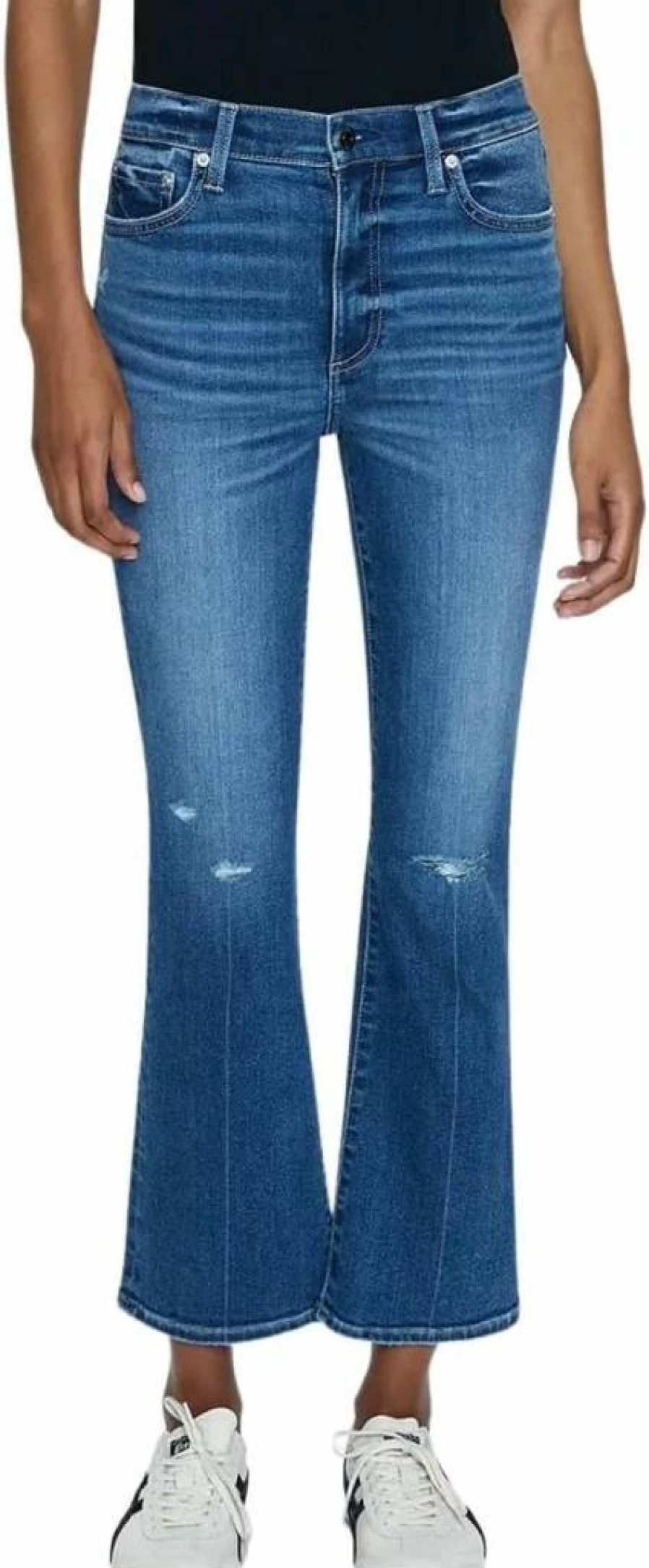 Pistola Denim Women's High-Rise Bootcut Jeans - Cropped Lennon Style Stretch Comfort Fit