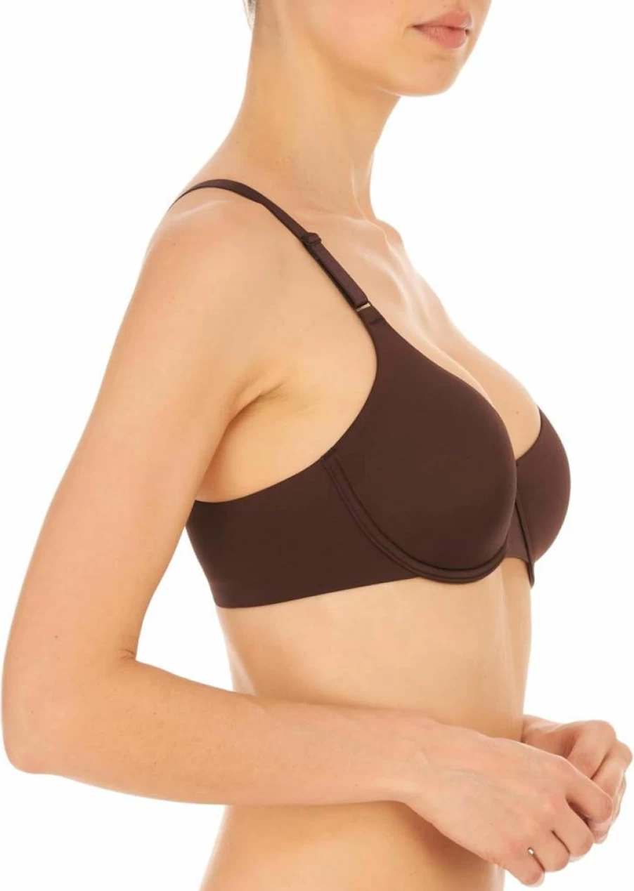 Natori Women's Liquid Full Fit Contour Underwire Bra - Supportive Comfort Wire Bra