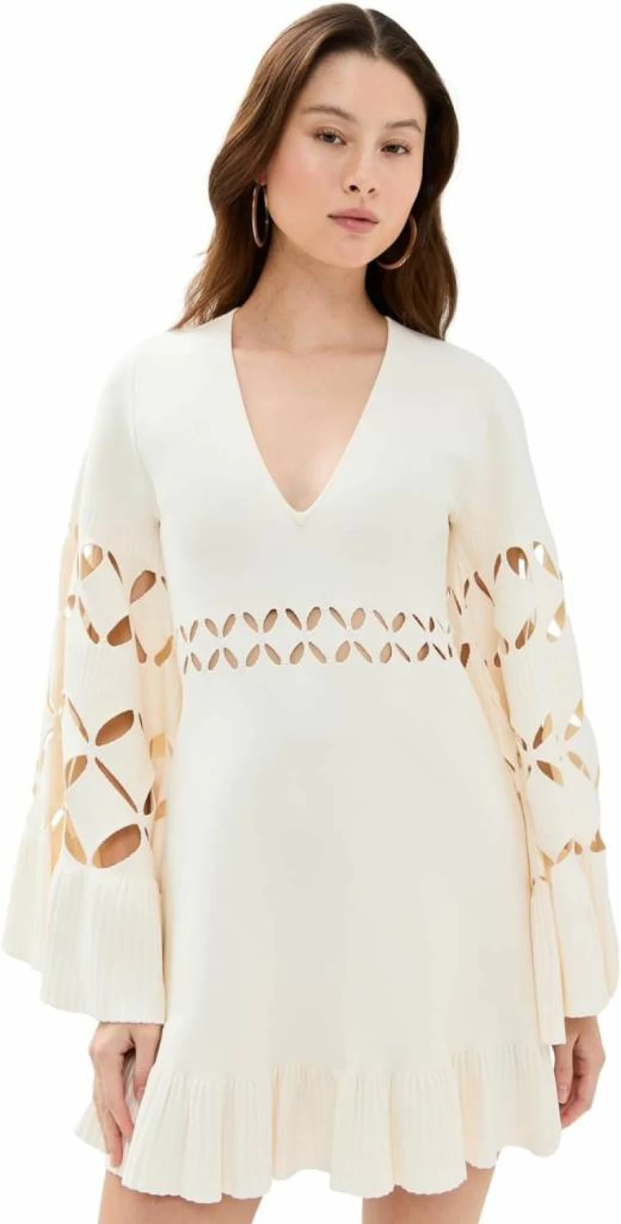 ALEXIS Women's Linden Mini Dress - Elegant Casual Short Sleeve Party Wear