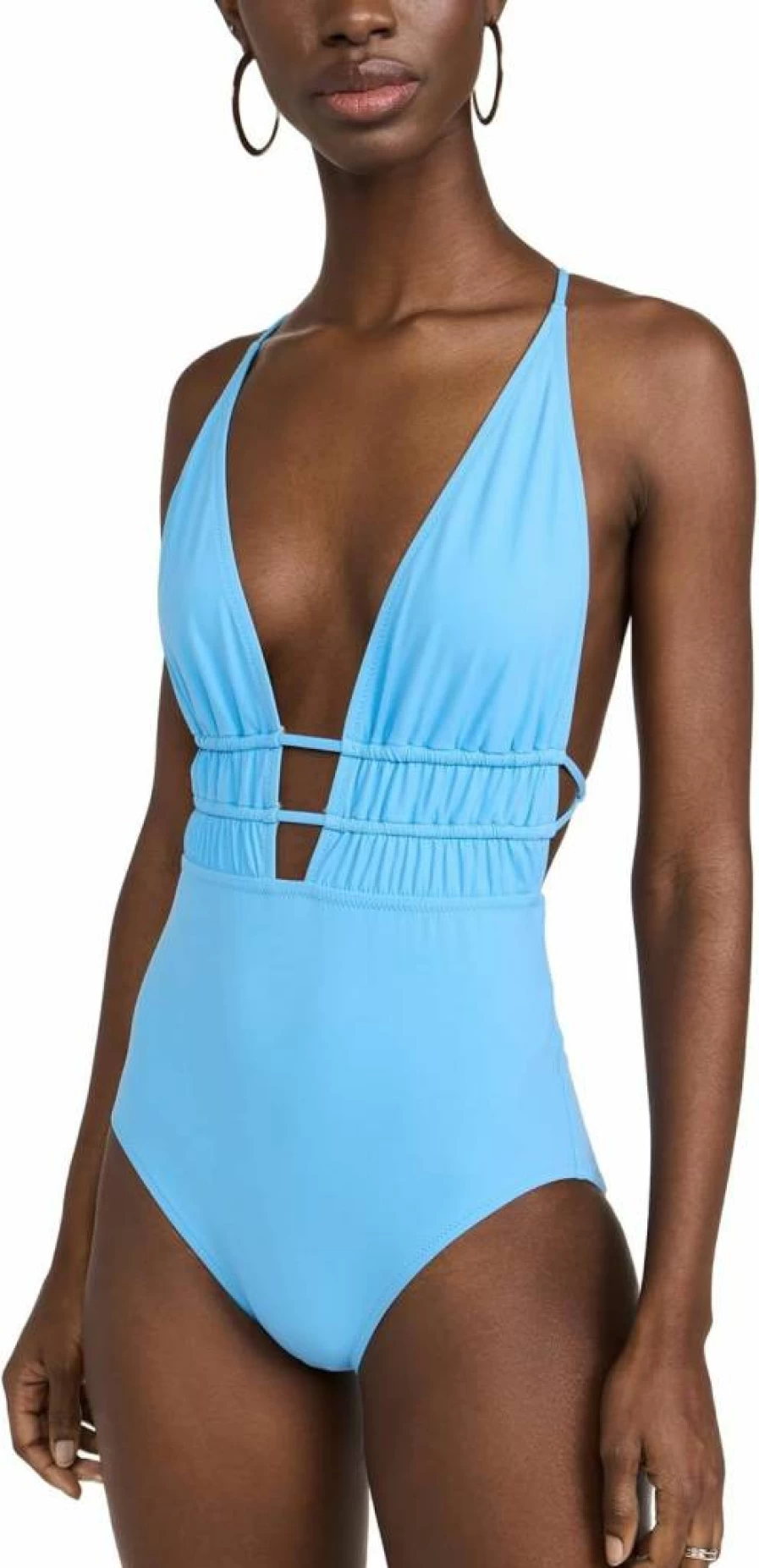 Ulla Johnson Women's Dioni Maillot Swimsuit | One-Piece Bathing Suit | Designer Swimwear