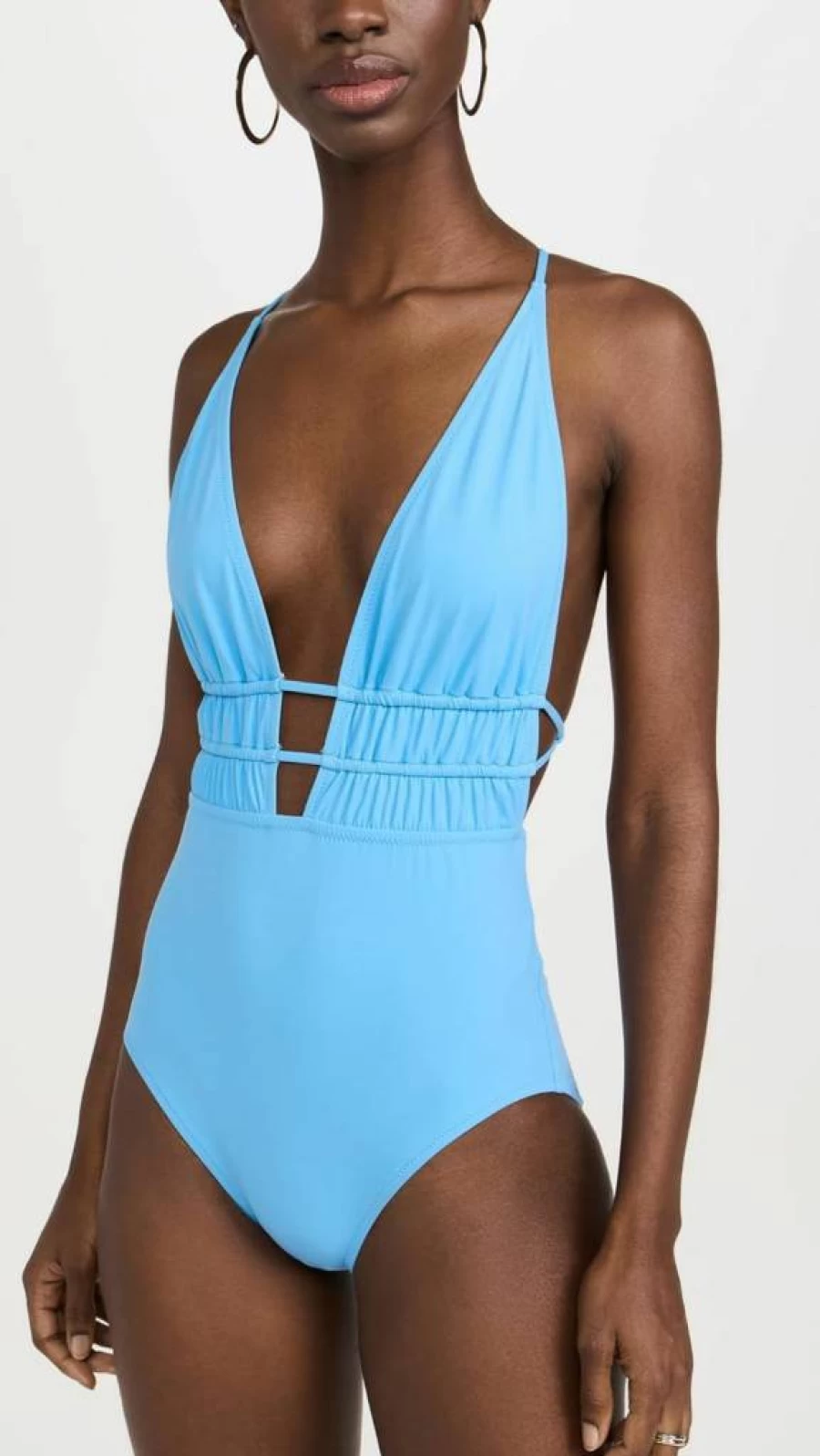 Ulla Johnson Women's Dioni Maillot Swimsuit | One-Piece Bathing Suit | Designer Swimwear