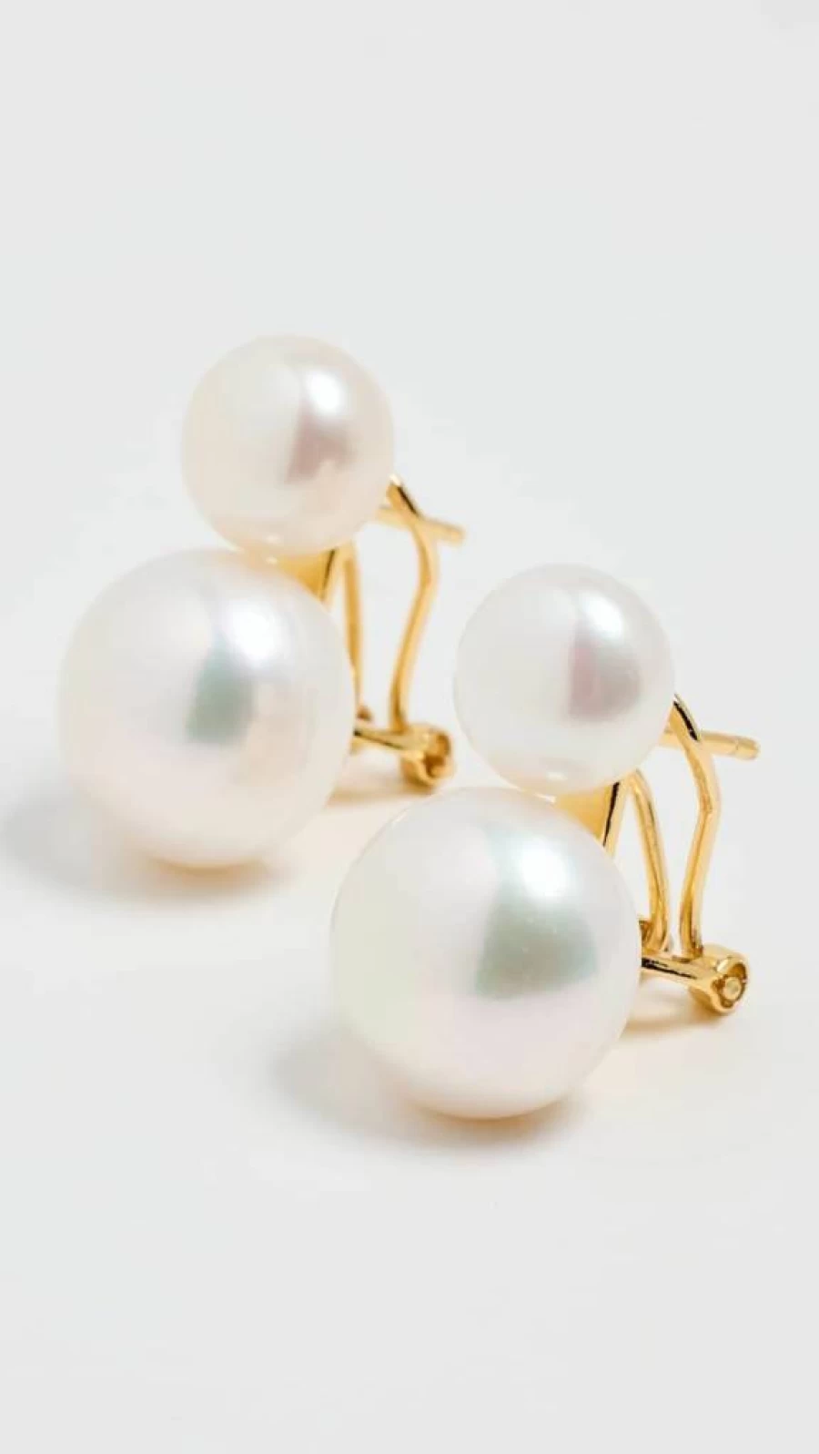SHASHI Bianca Pearl Earrings for Women - Elegant Pearl Studs