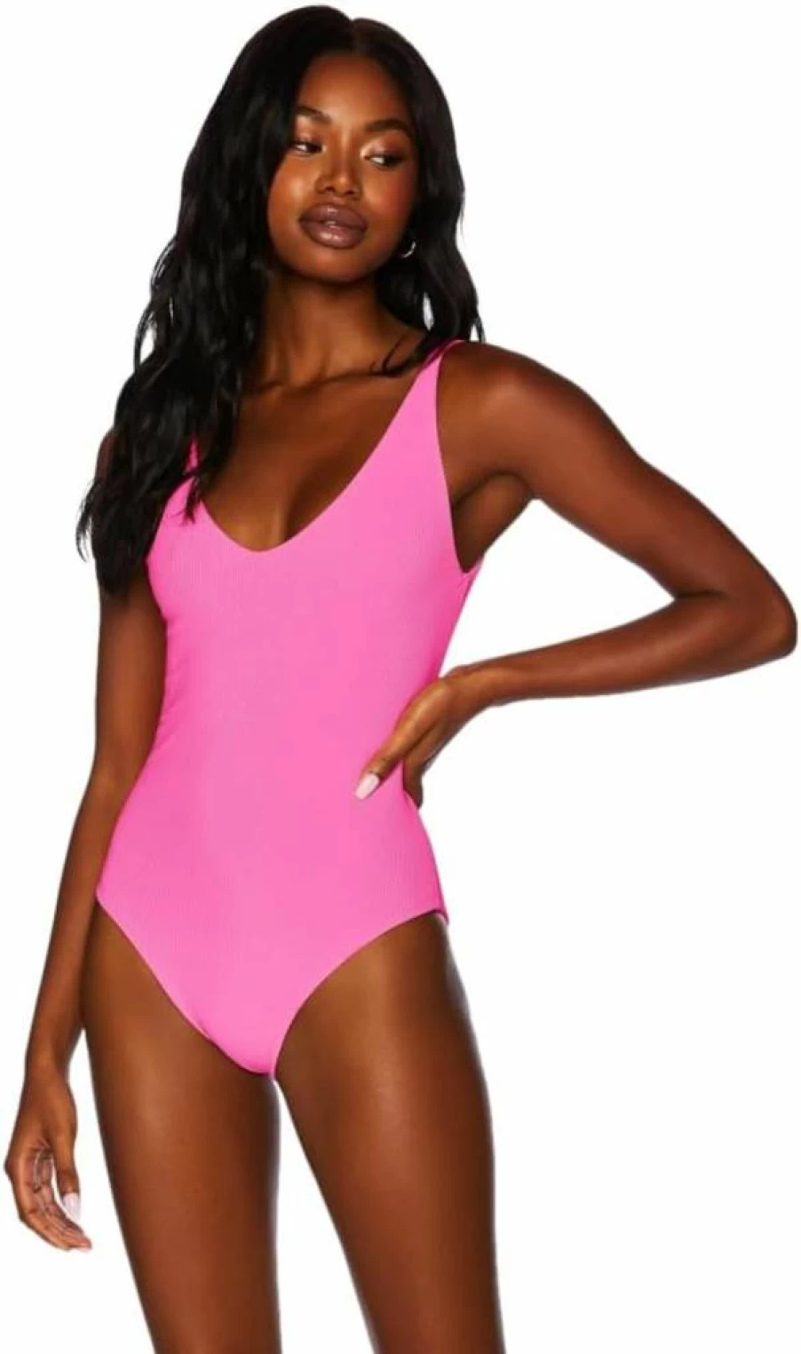 Beach Riot Reese Women's One-Piece Swimsuit | Stylish Solid Color Bathing Suit for Women