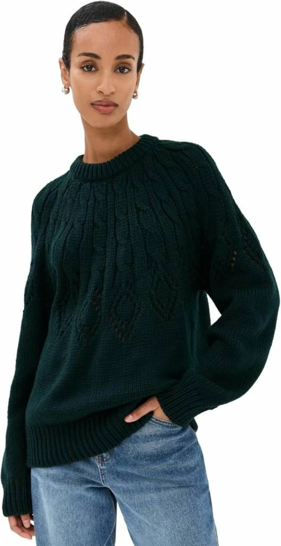 ALC Women's Montie Knit Sweater - Elegant Casual Pullover for Women