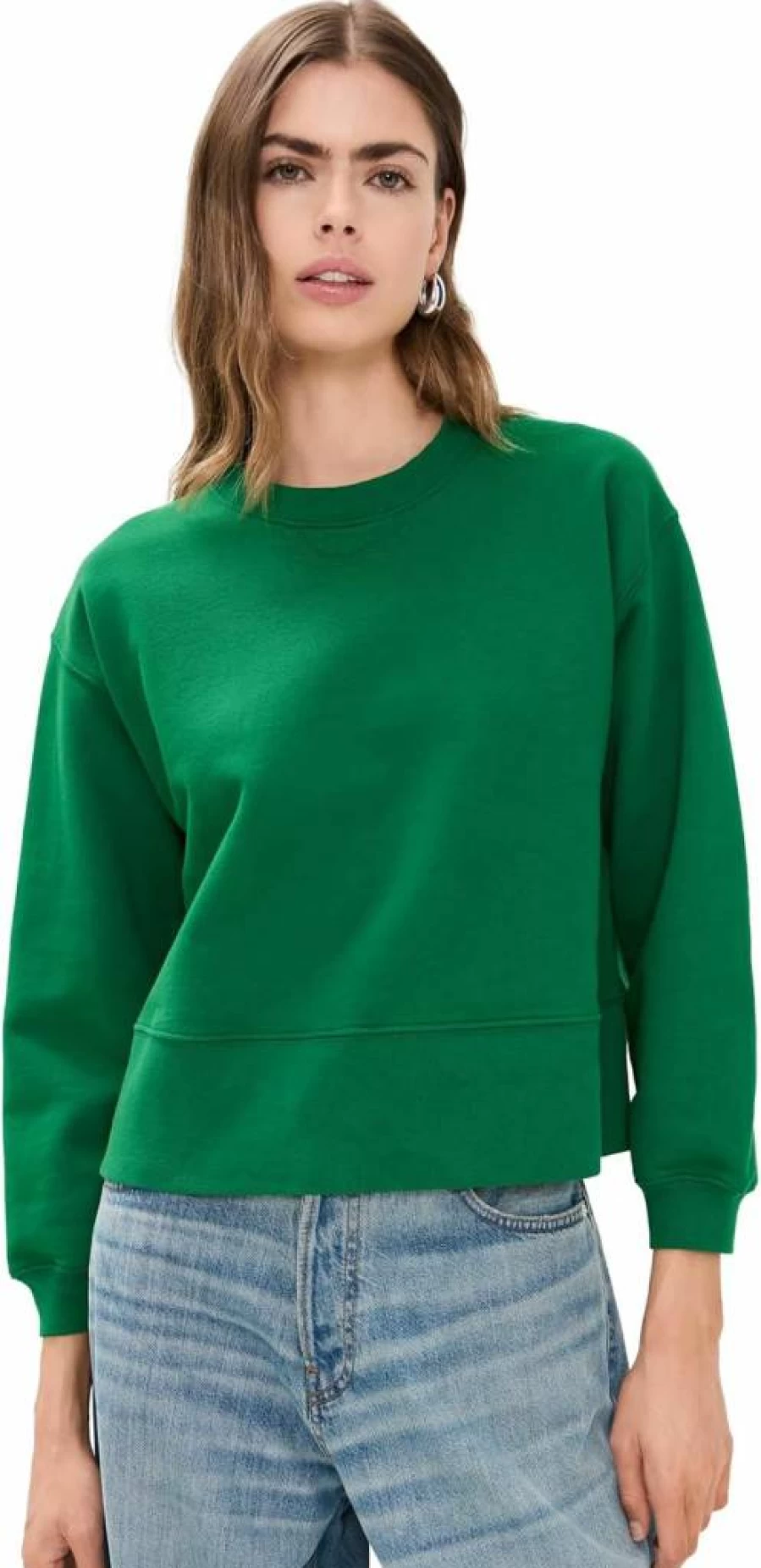 THE GREAT Women's The League Sweatshirt | Casual Crewneck Pullover