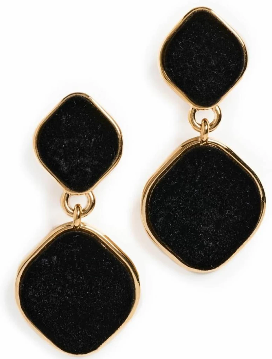 Heaven Mayhem Women's Alma Hoop Earrings - Stylish Gold-Plated Dangle Earrings for Women