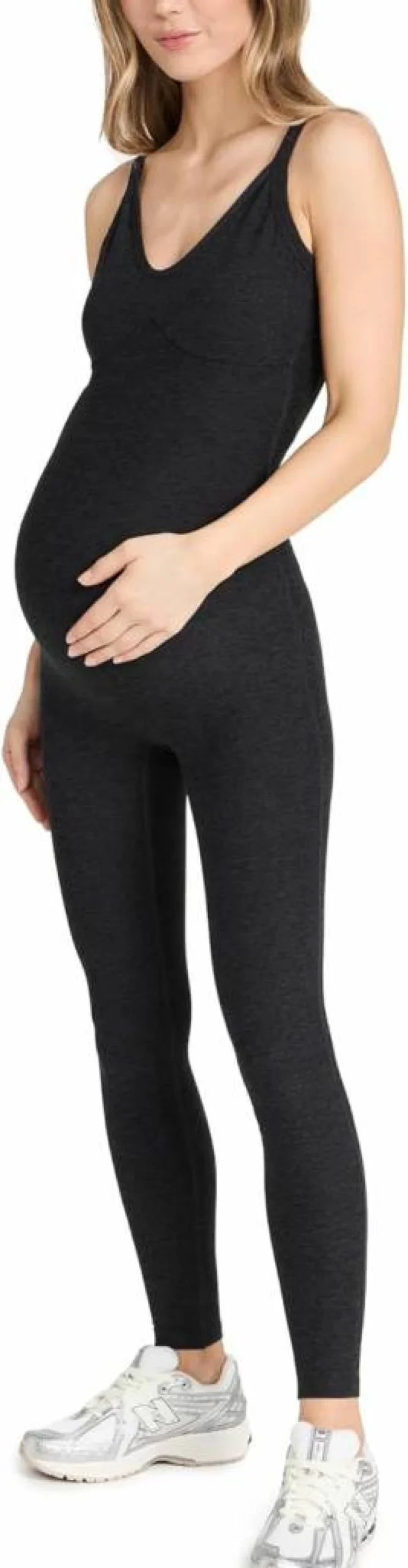 Year of Ours Women's Maternity Onesie - Soft & Comfortable Pregnancy Bodysuit