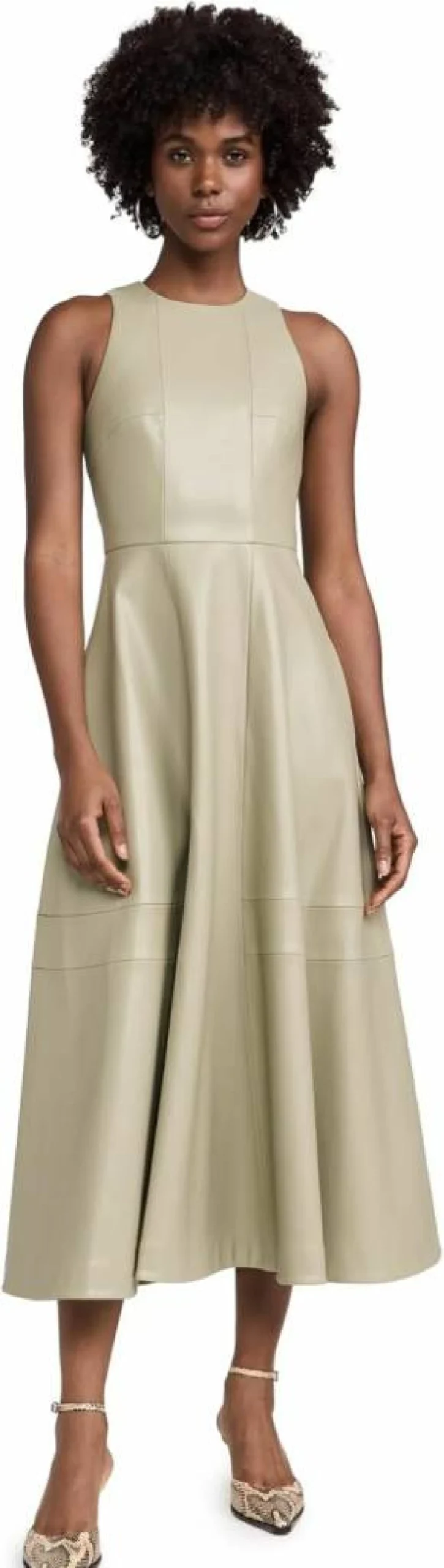 ALEXIS Women's Midi Dress - Elegant England-Inspired Floral Summer Dress