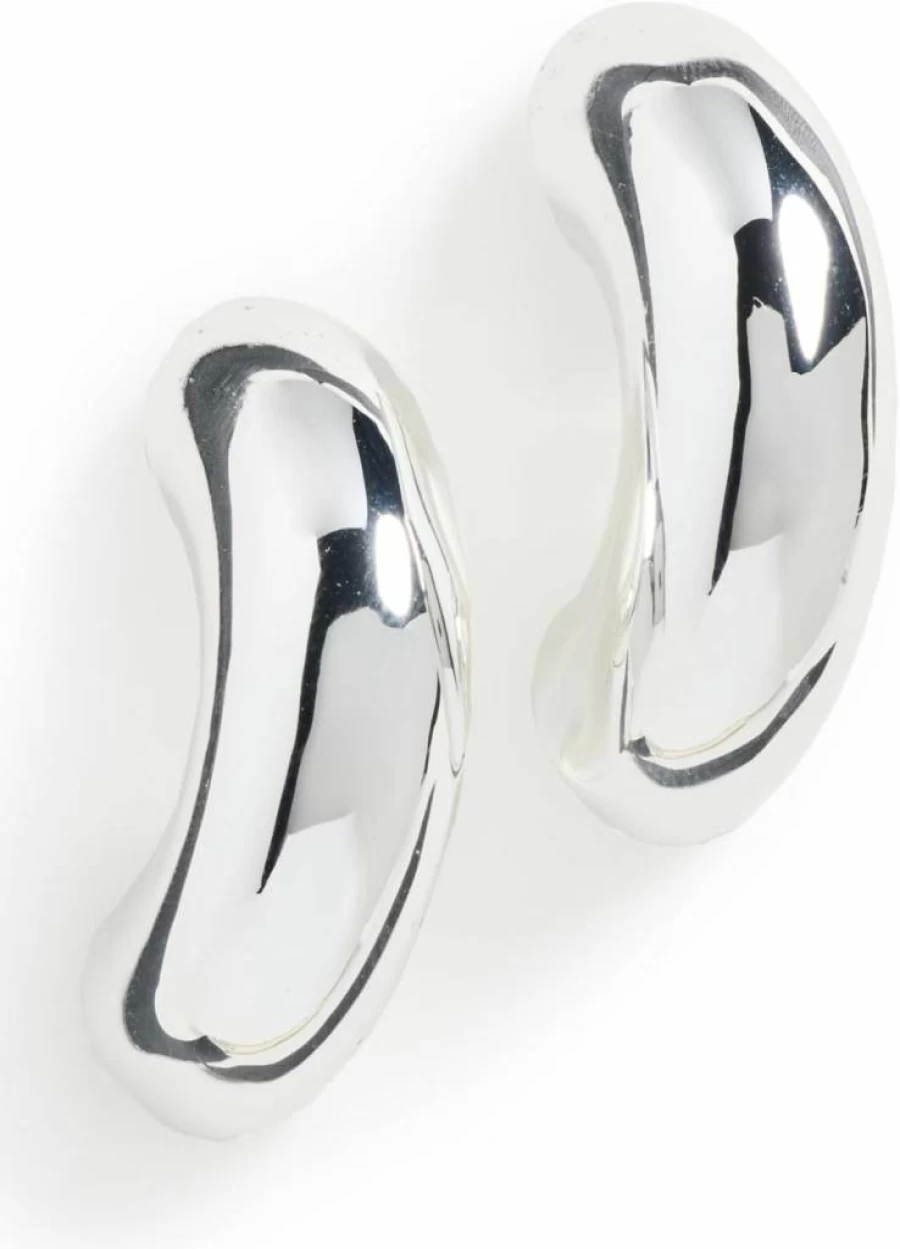 Eliou Ellis Hoop Earrings for Women - Sterling Silver Minimalist Hoops