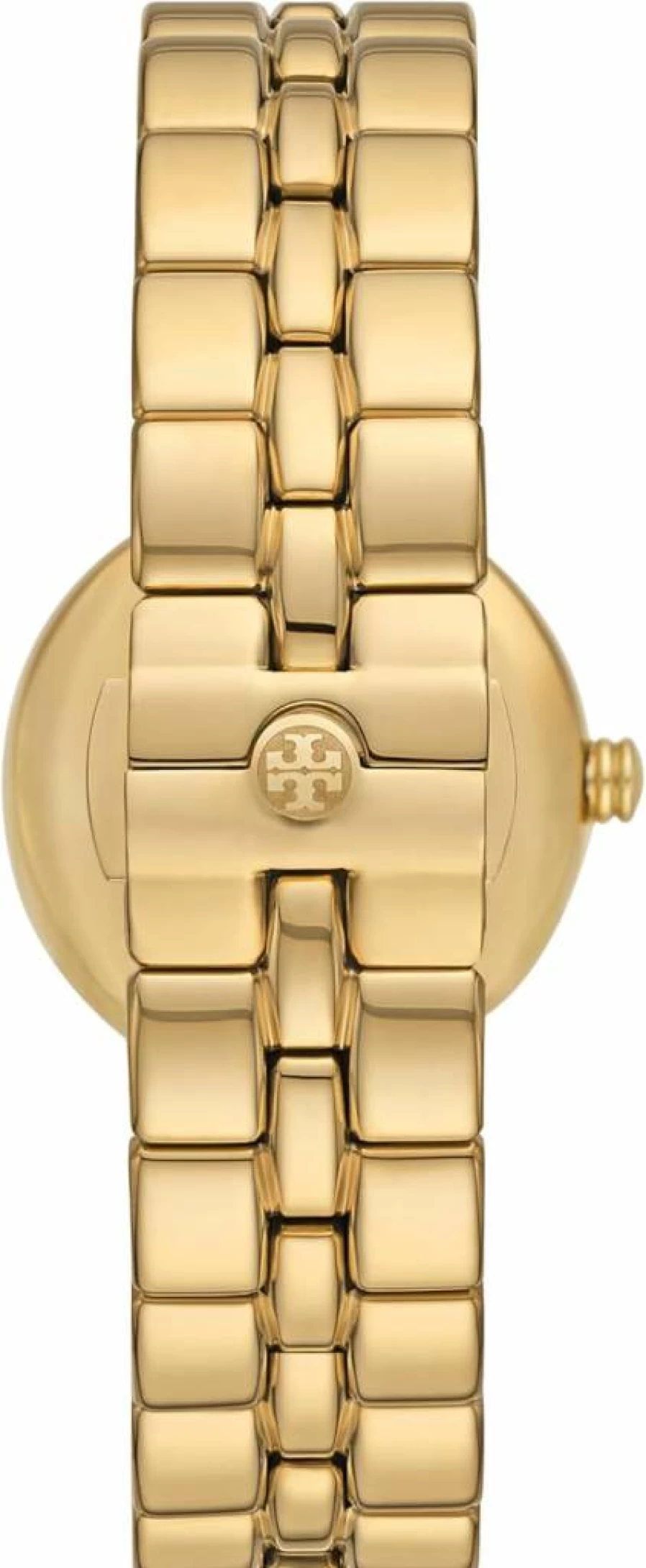Tory Burch Kira Women's Gold-Tone Stainless Steel Bracelet Watch TBW2045