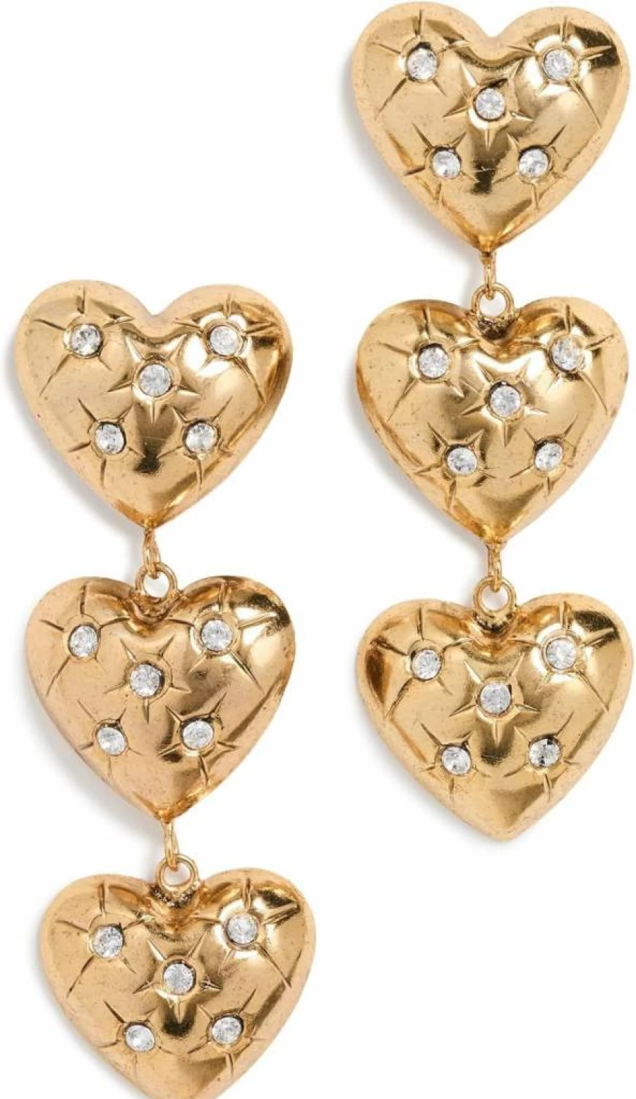 Jennifer Behr Harlow Women's Earrings – Elegant Crystal Drop Earrings for Special Occasions