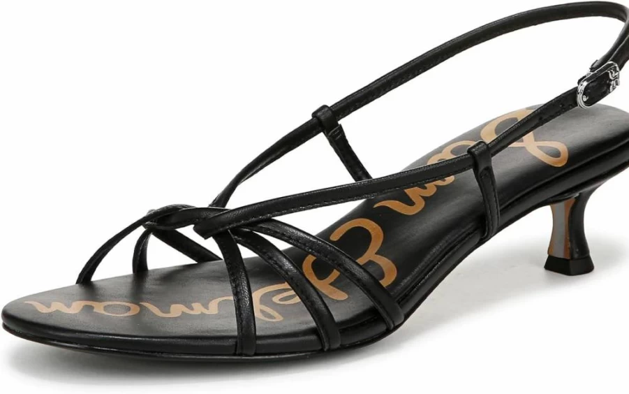 Sam Edelman Women's Cressa Heeled Sandals - Stylish Comfortable High Heel Dress Sandals for Women