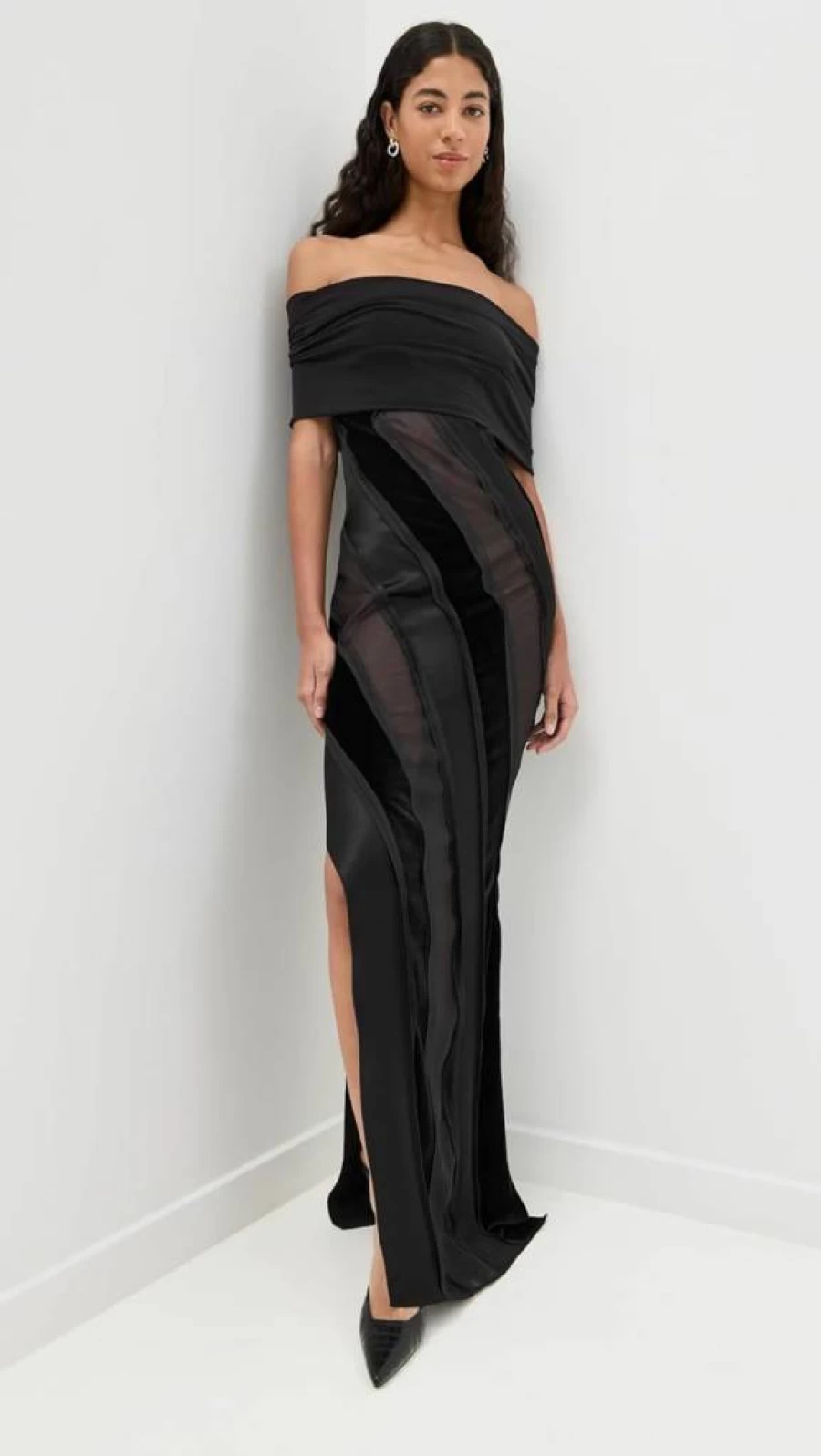 Anna October Women's Pauline Maxi Dress - Elegant Long Flowy Summer Dress