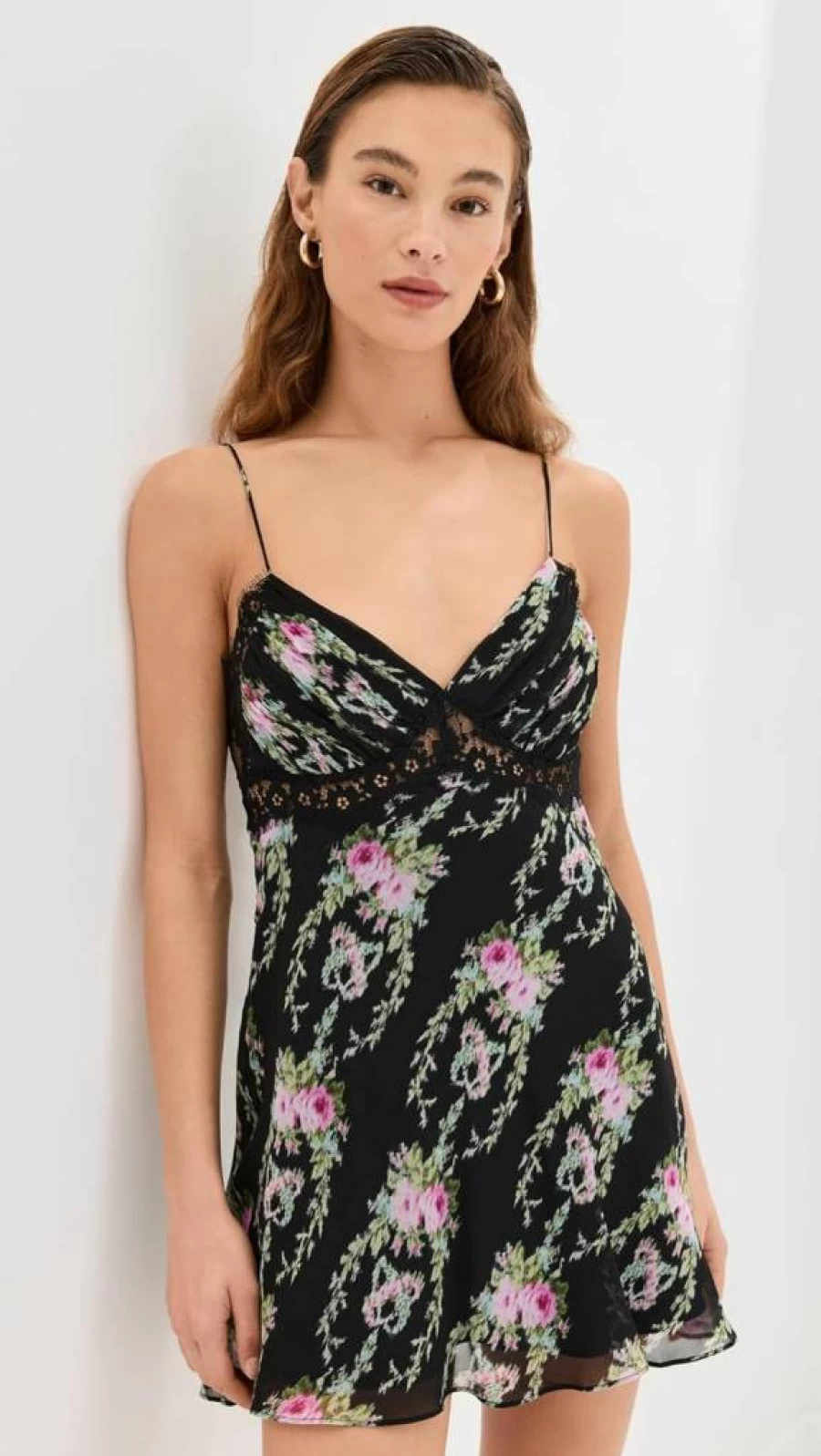 LOVESHACKFANCY Women's Etrune Floral Summer Dress - Boho Chic Style